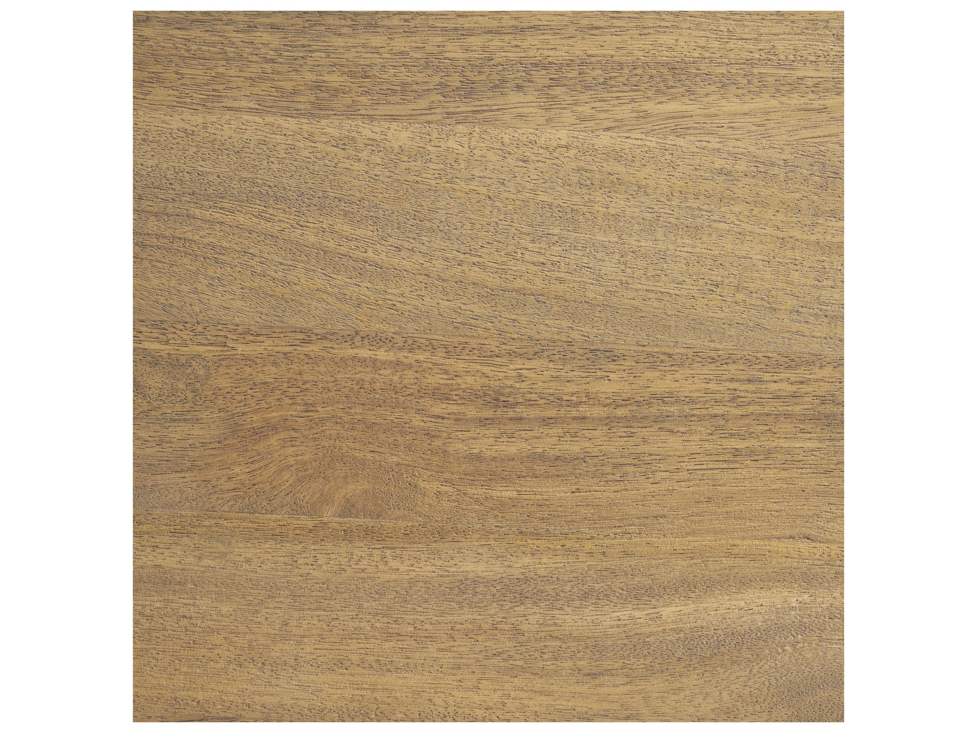 Mercana Shima Round Light Brown Wood W/Arched Legs Coffee Table