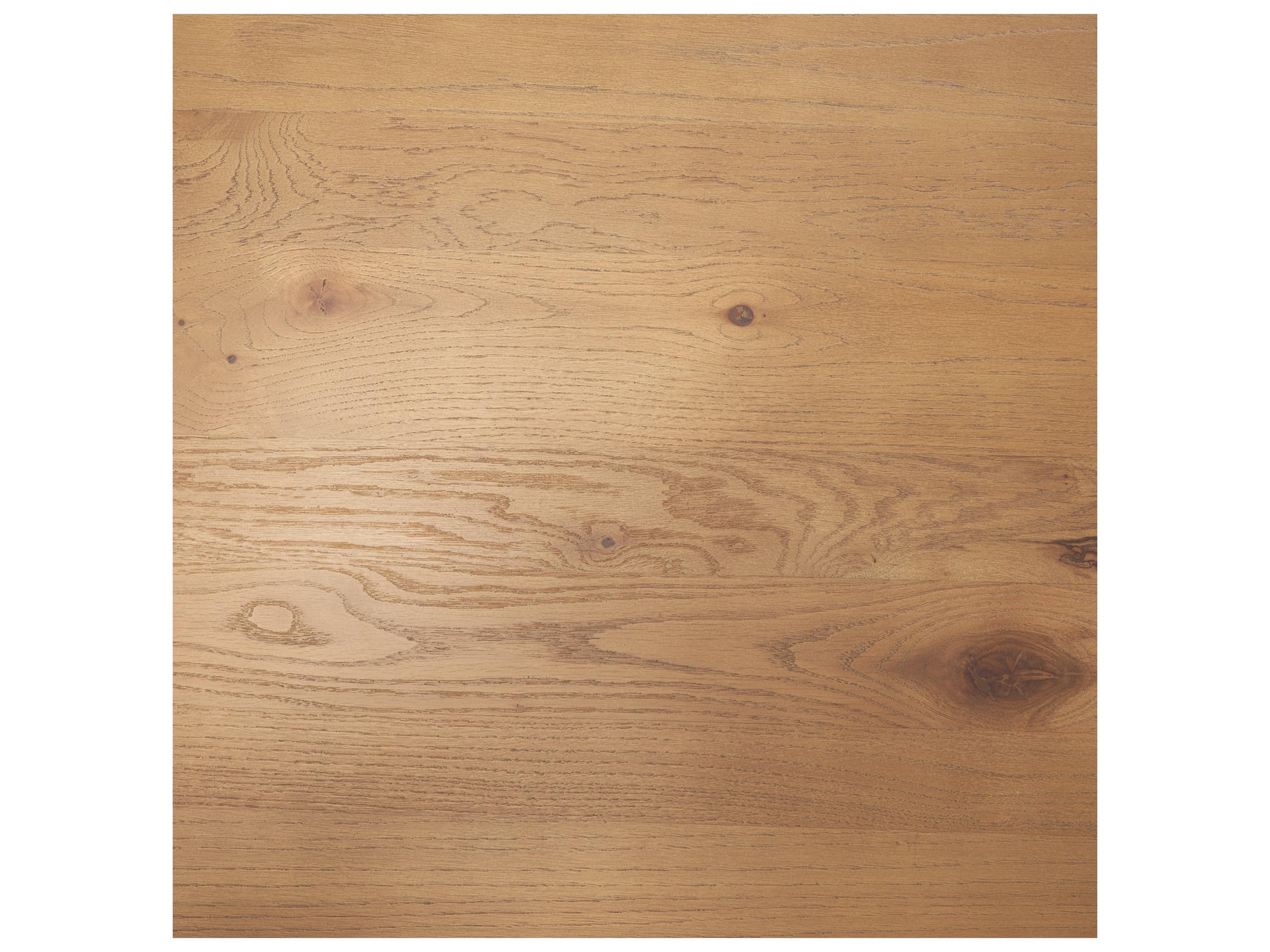 Mercana Suvan 84L Light Brown Rectangular Oak Wood Dining Table