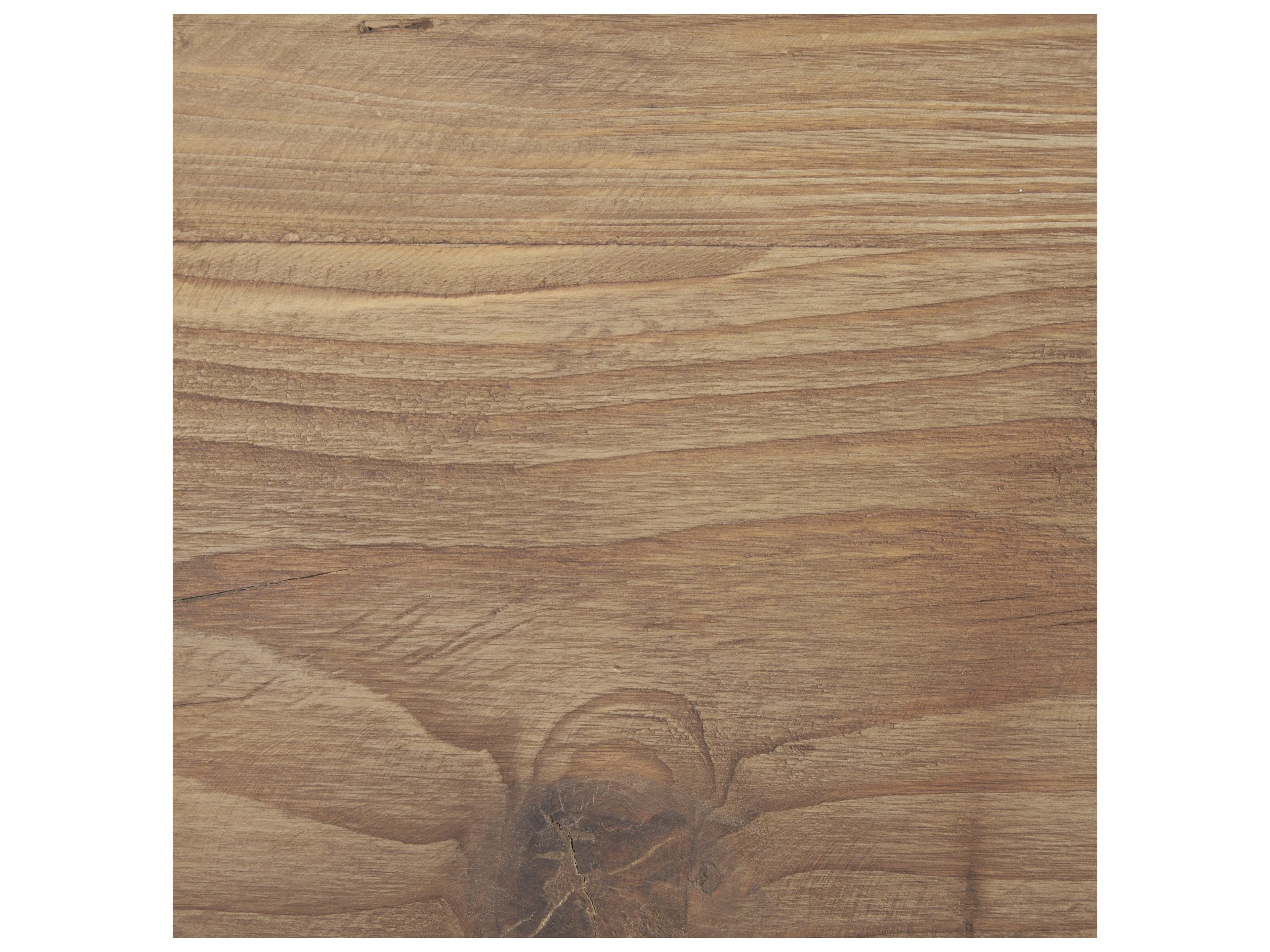 Mercana Tahlia Round Natural Brown Wood w/ Angled Legs Stool