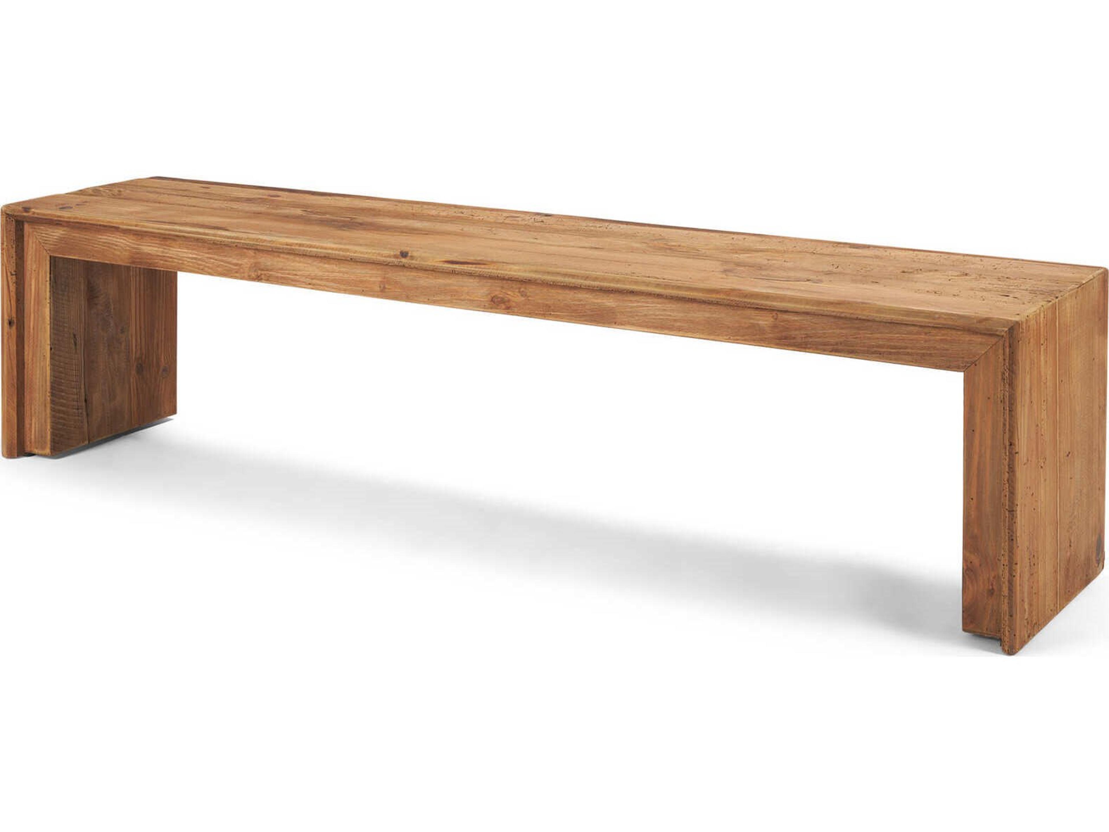 Mercana Tahira Rectangular Recycled Wooden Bench