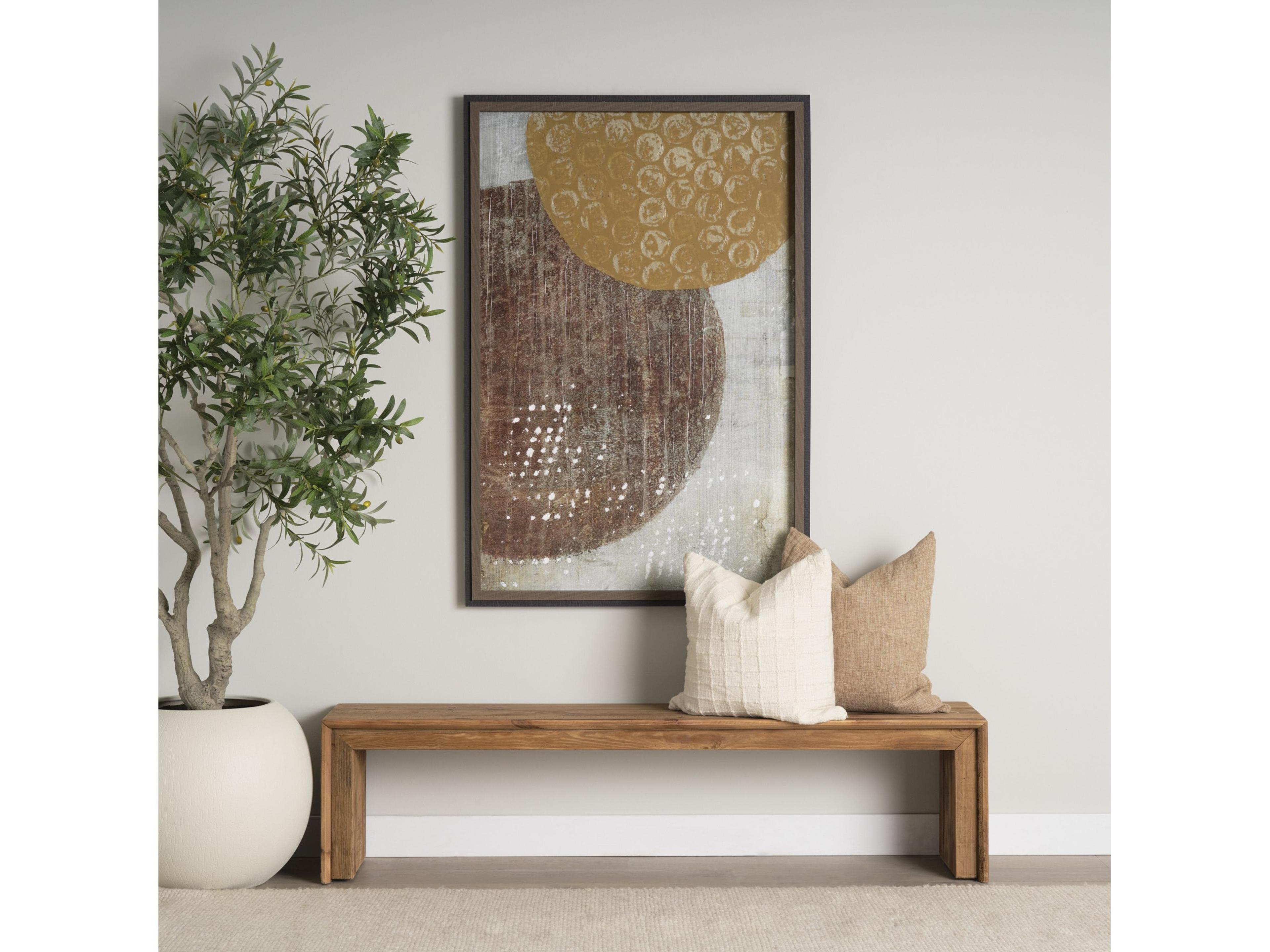 Mercana Tahira Rectangular Recycled Wooden Bench