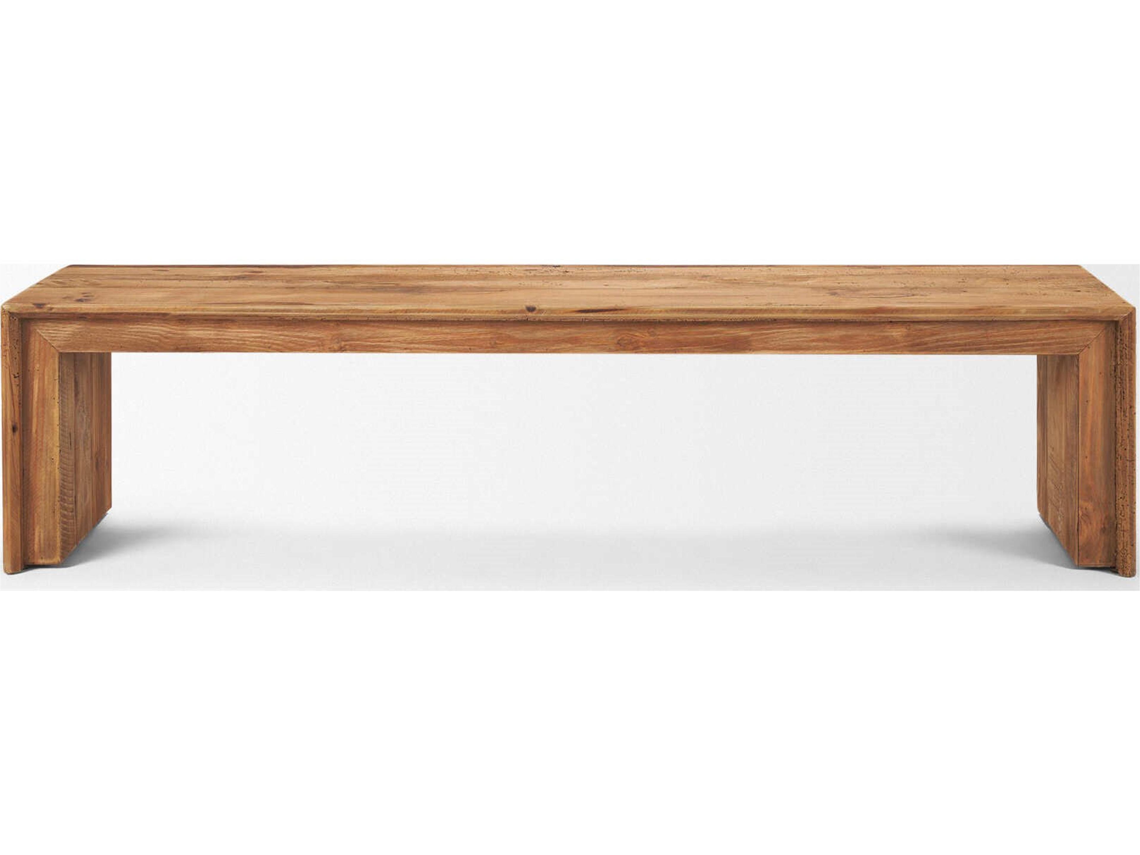 Mercana Tahira Rectangular Recycled Wooden Bench