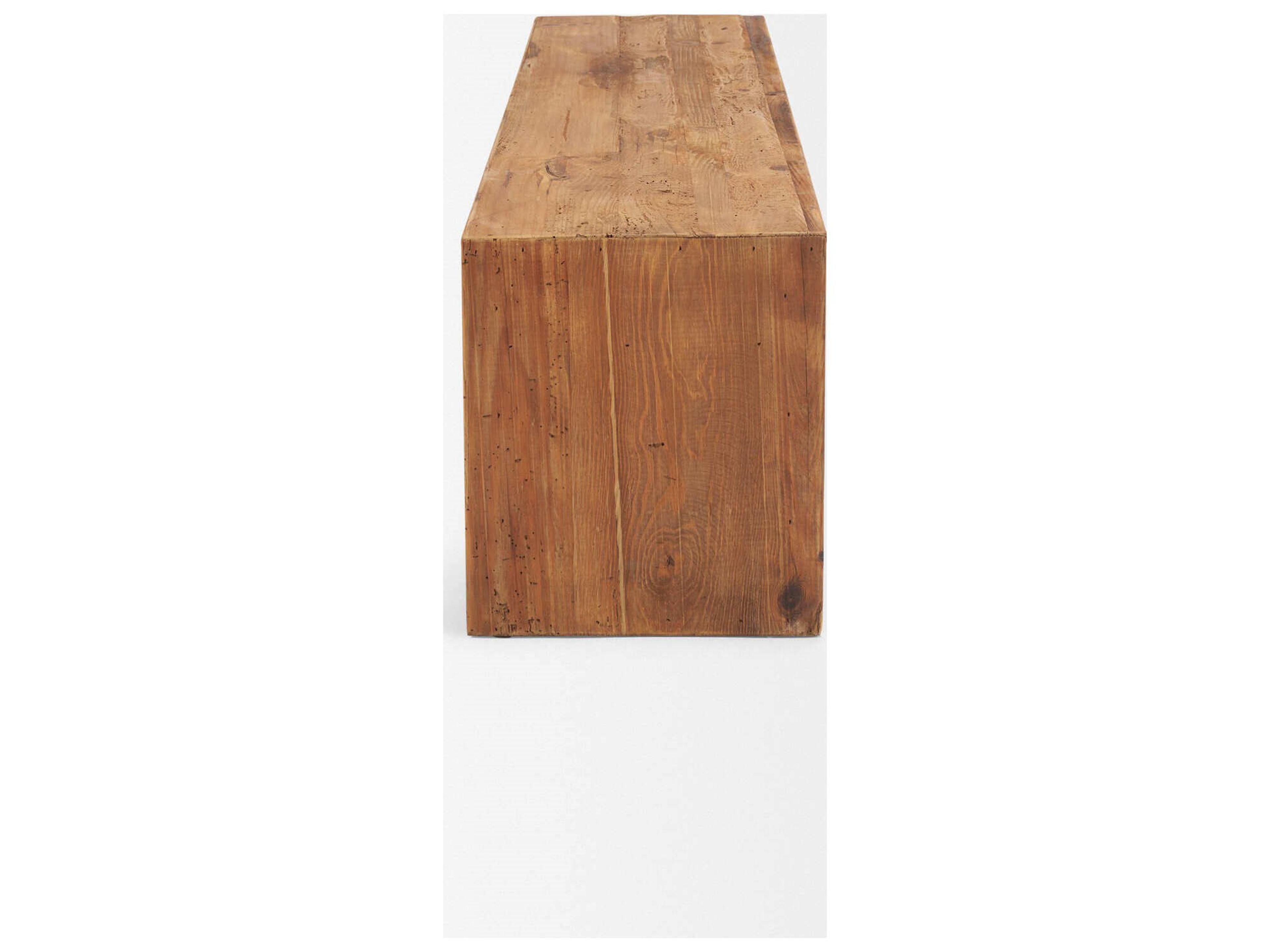 Mercana Tahira Rectangular Recycled Wooden Bench