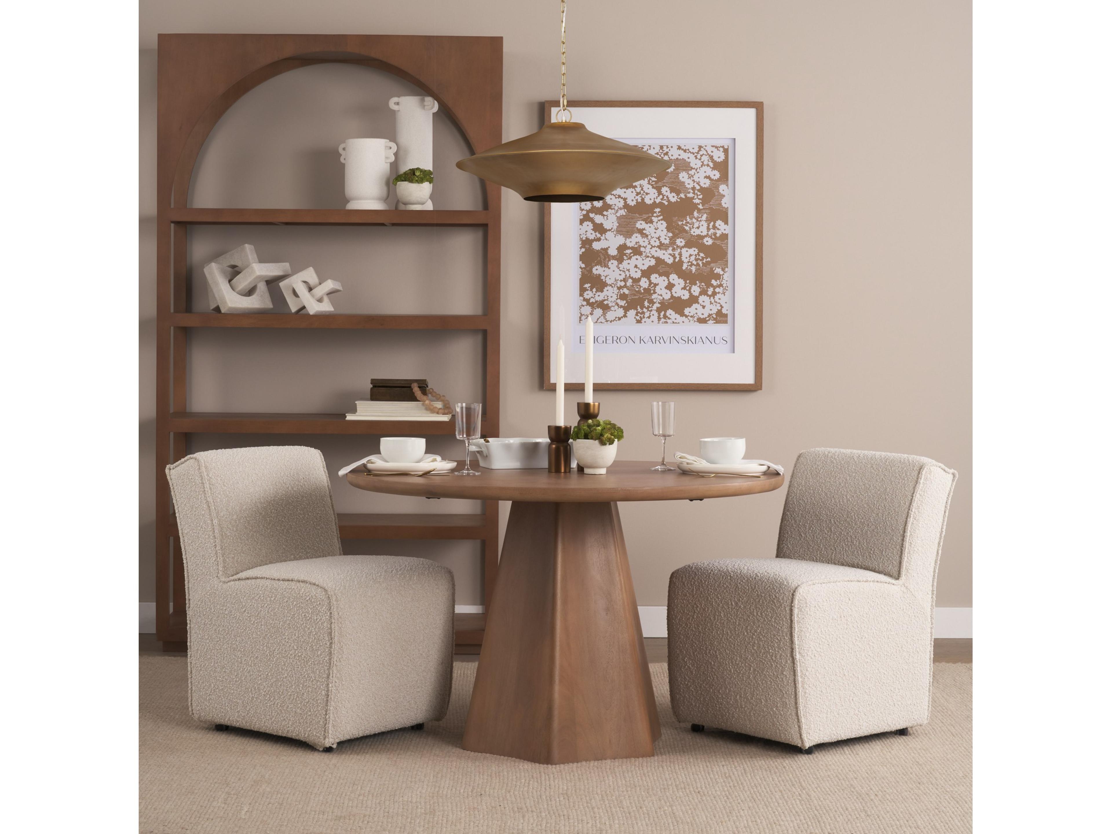 Mercana Titus 1-Light Brass Finished Metal Disc Pendant