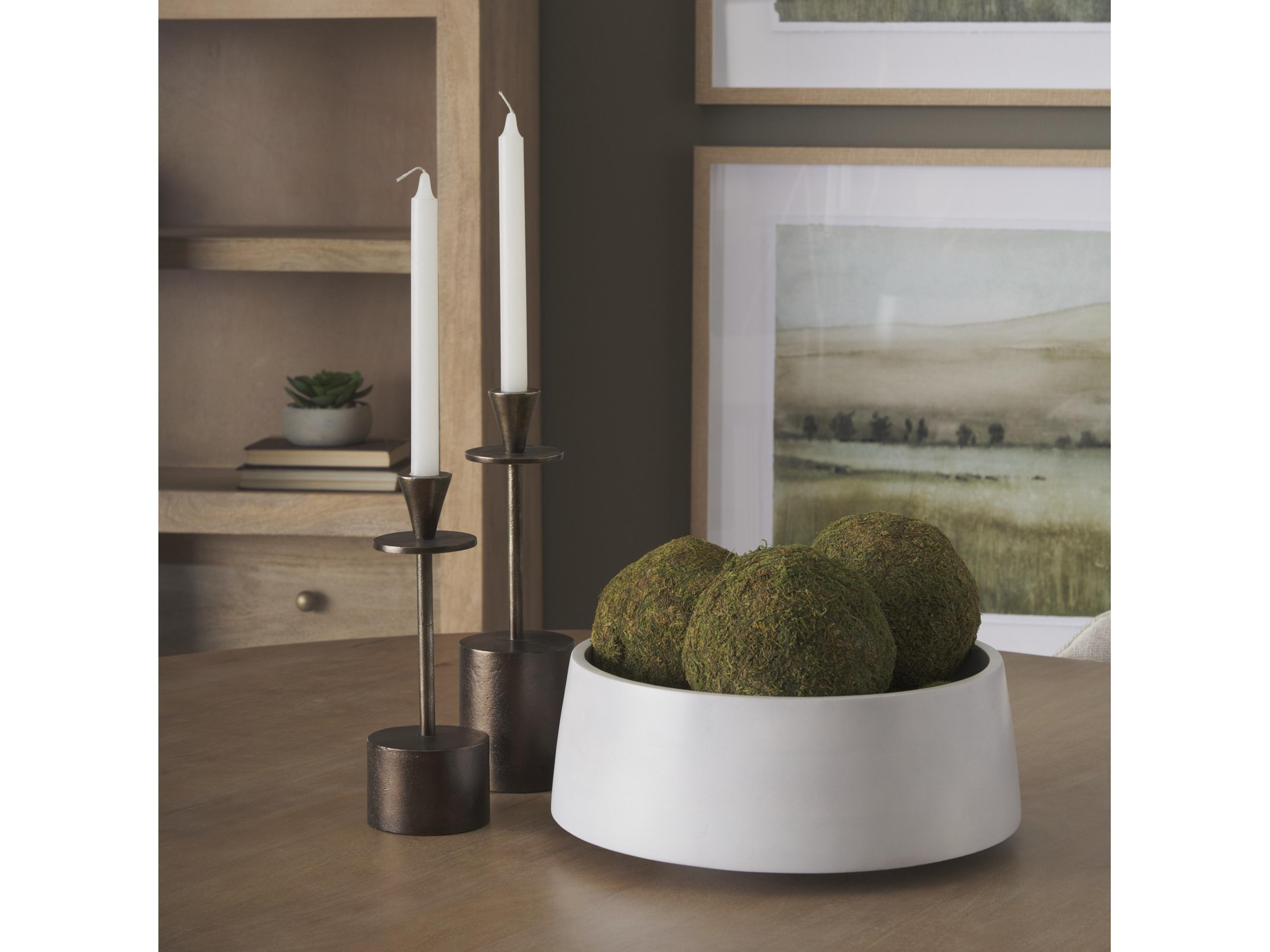 Mercana Kadara White Washed Solid Wood Decorative Bowl