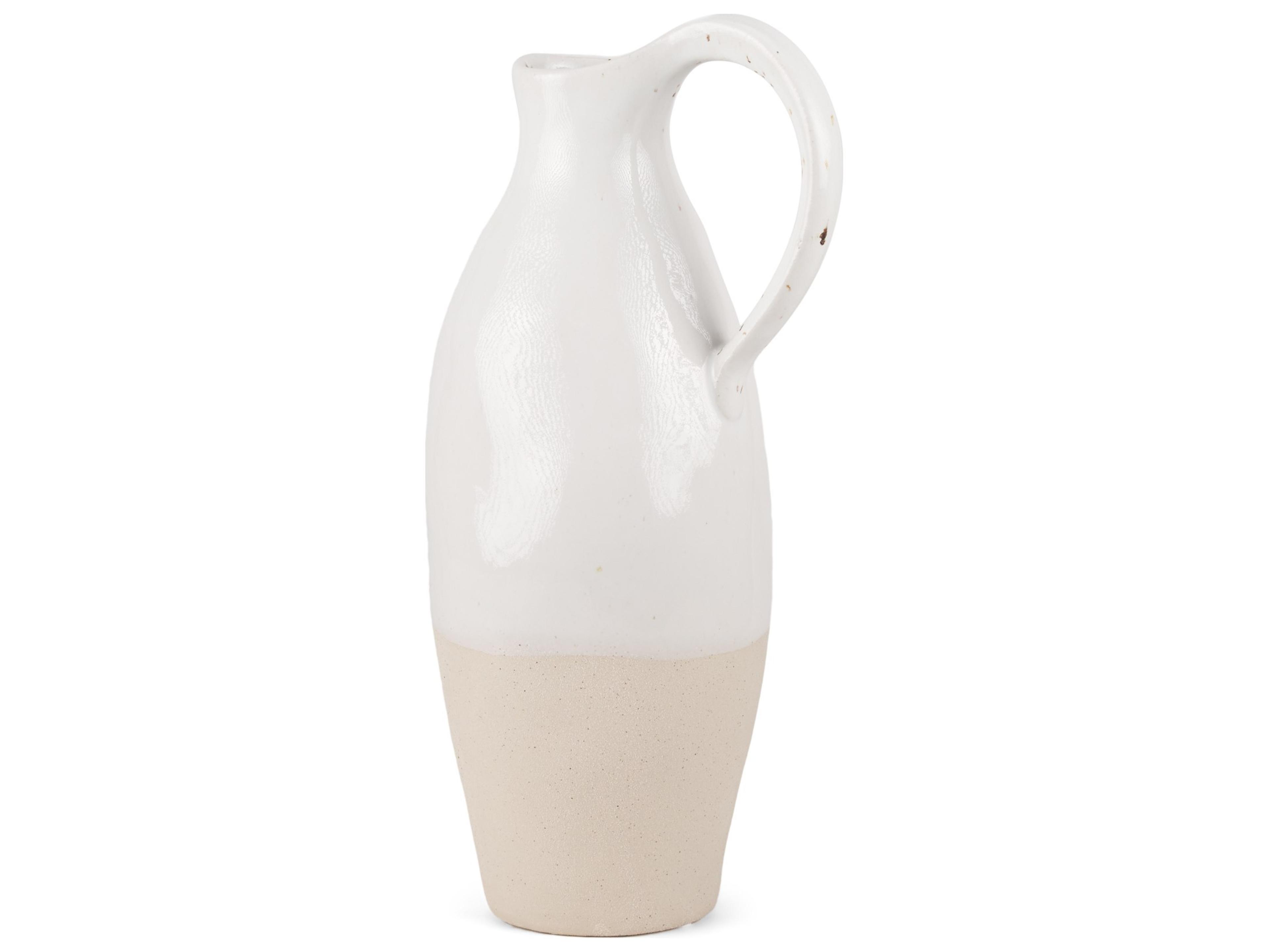 Valora Black Speckled Cream w/ Light Beige Ceramic Jug