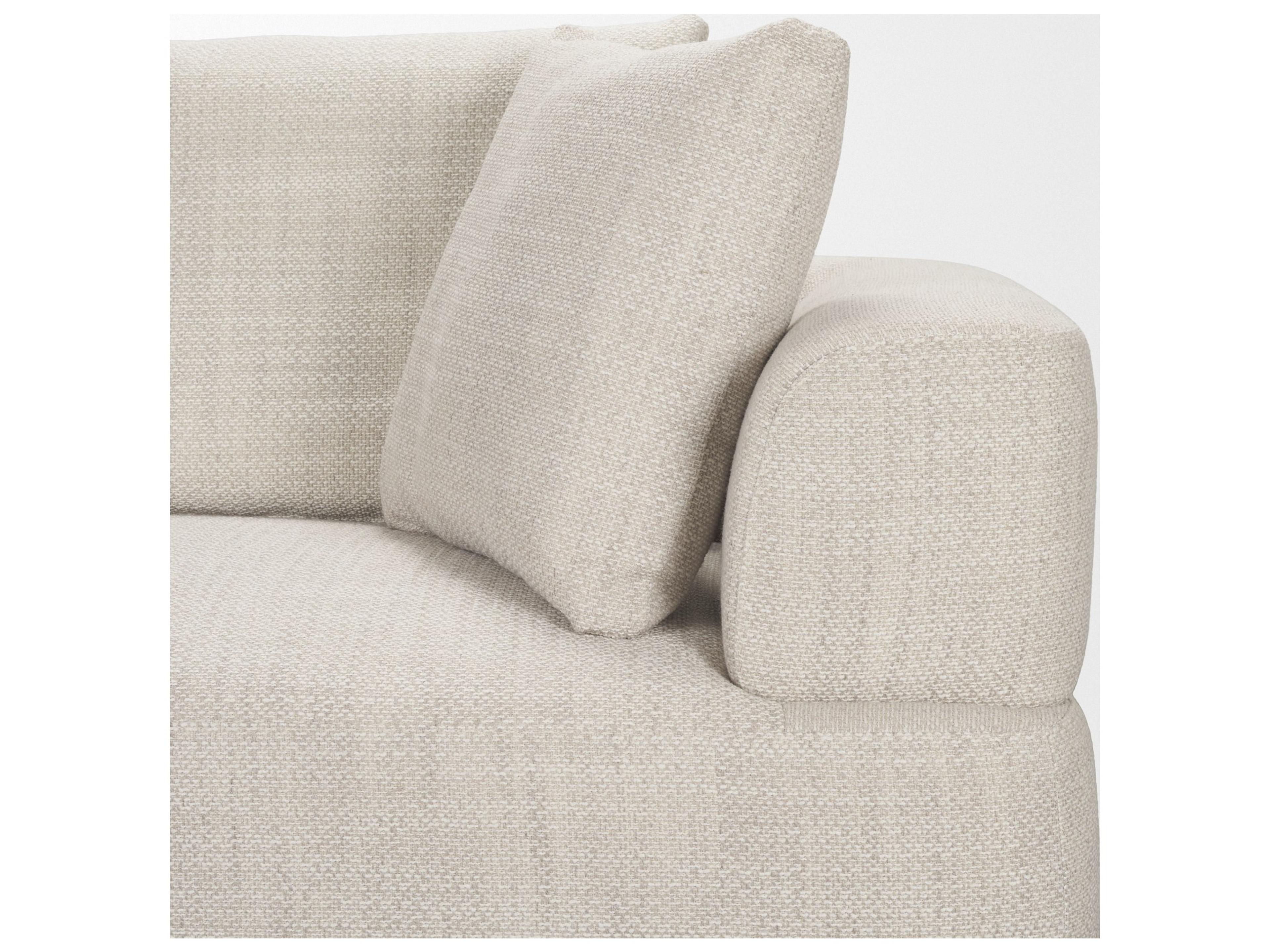 Mercana Warner Oatmeal 2 Piece Long Sofa Set