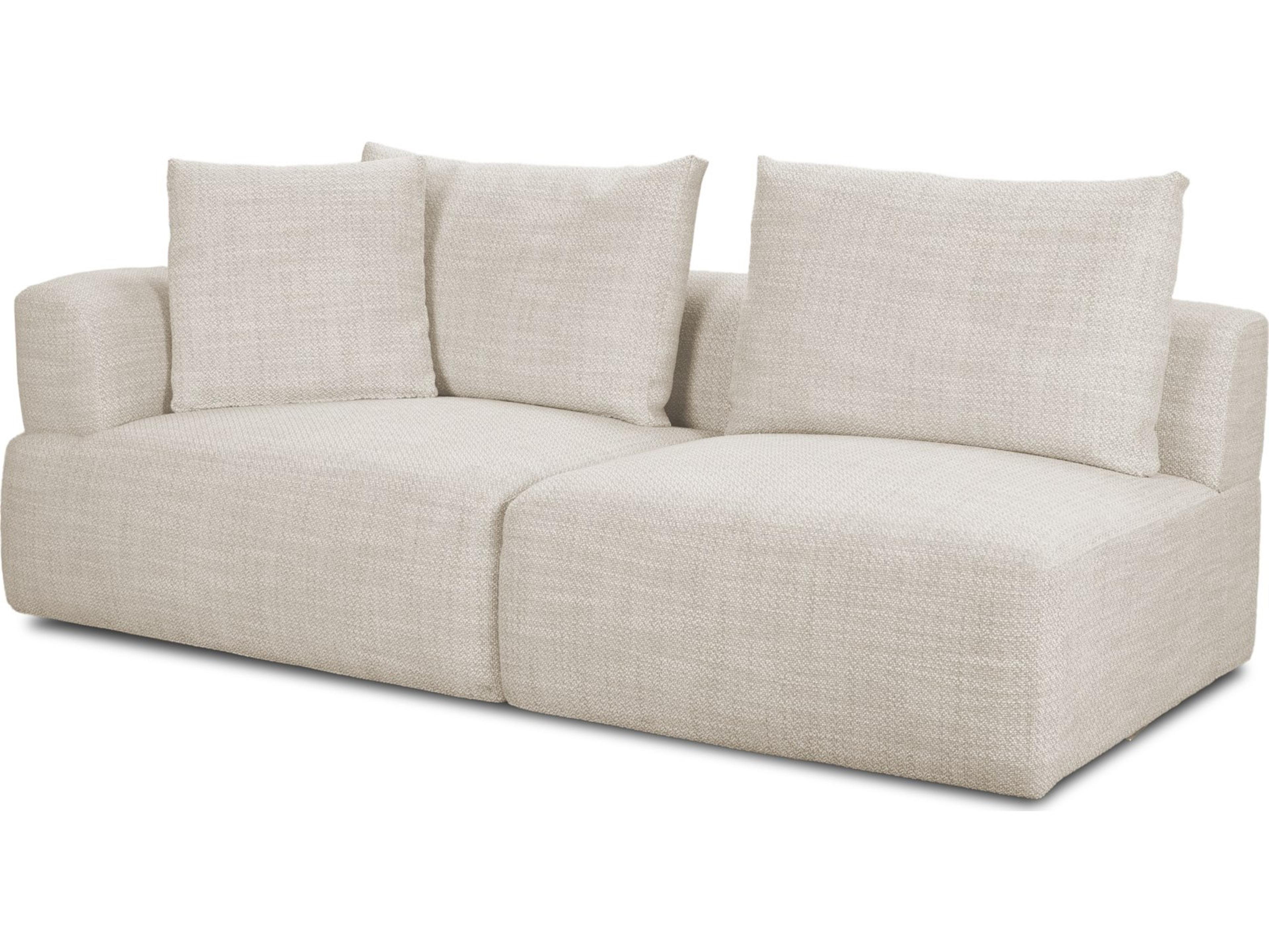 Mercana Warner Oatmeal 3 Piece Sofa Set w/Corner Piece