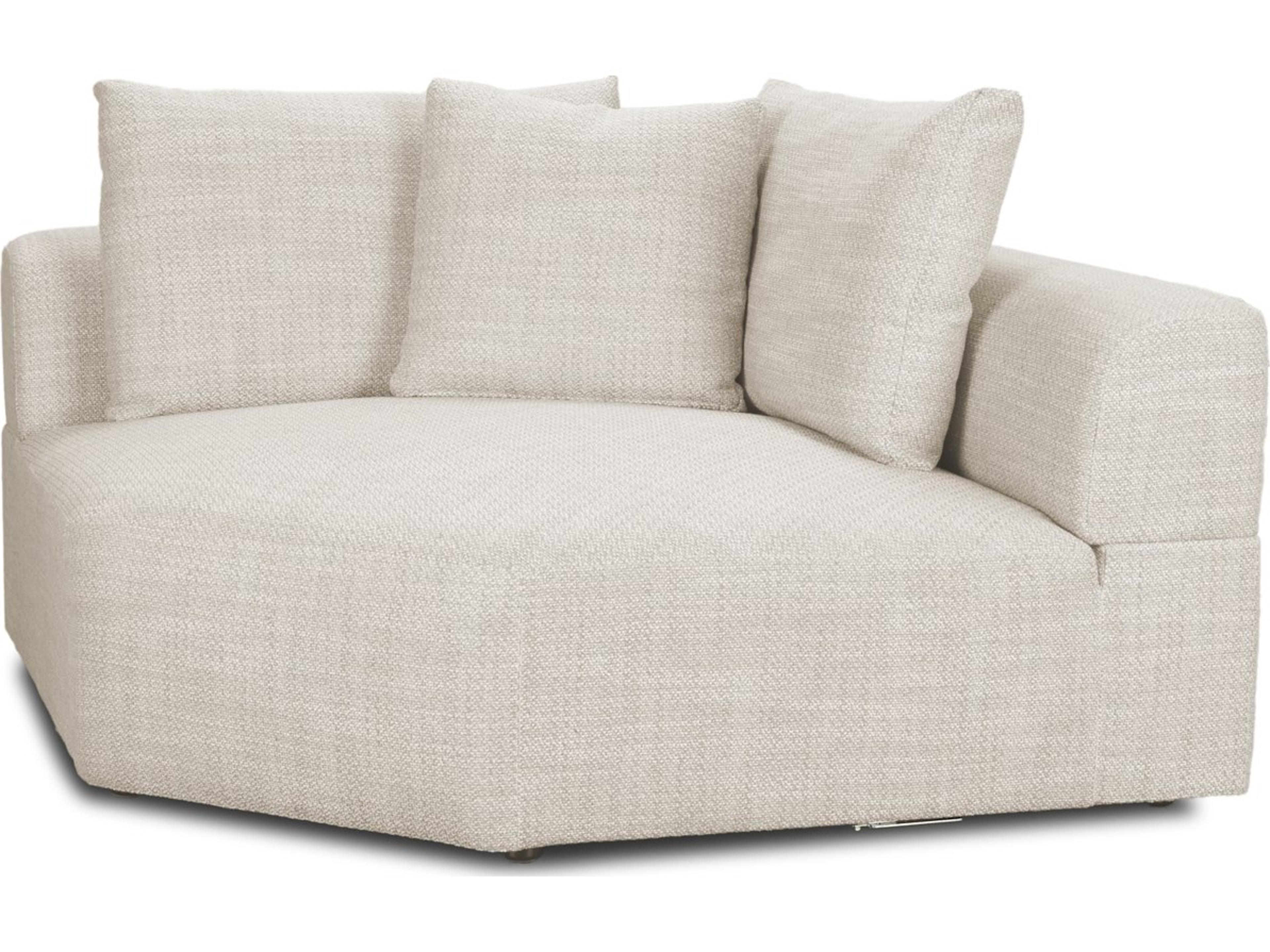 Mercana Warner Oatmeal 3 Piece Sofa Set w/Corner Piece