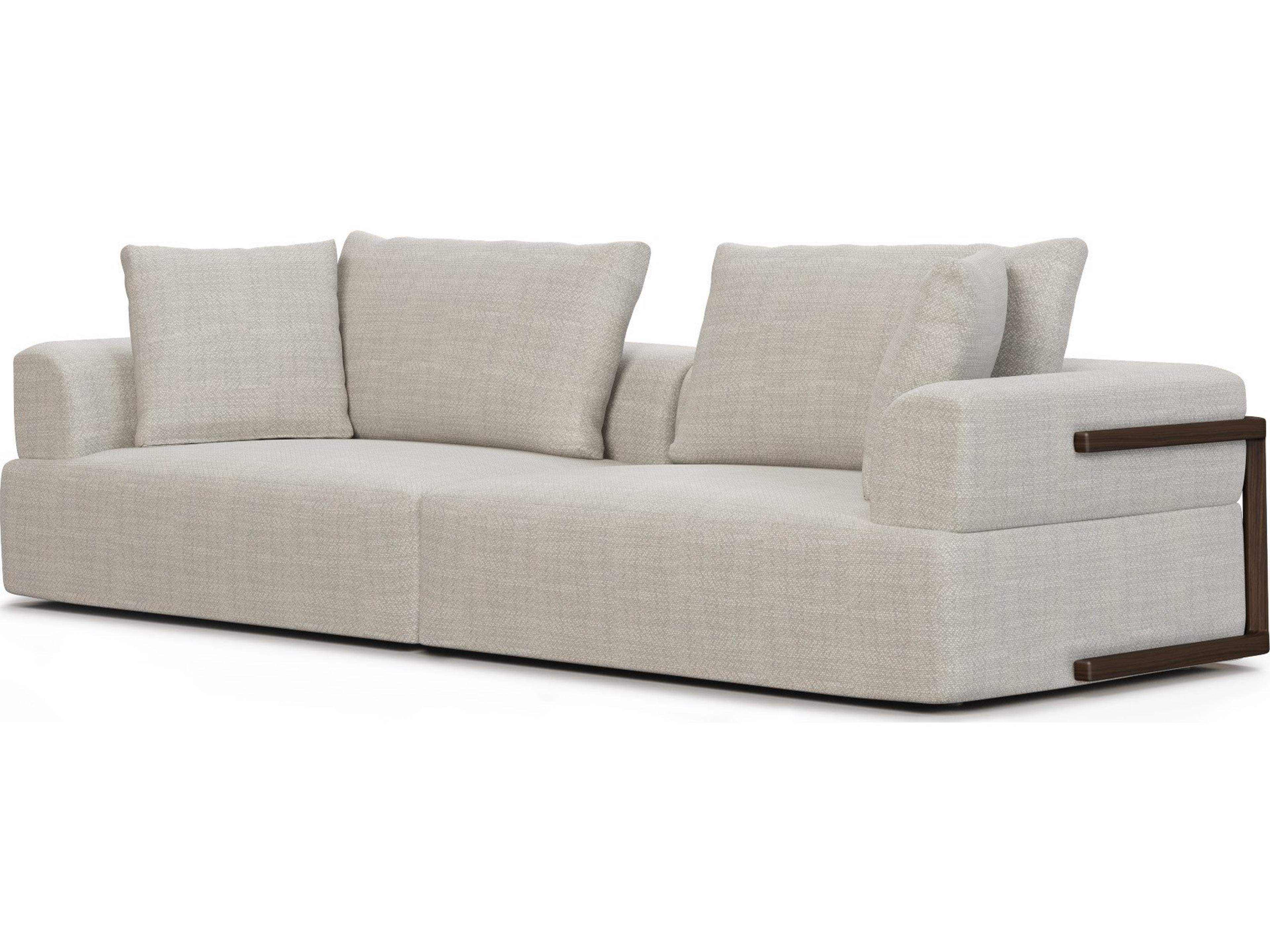 Warner Gray Two Piece Sofa Set