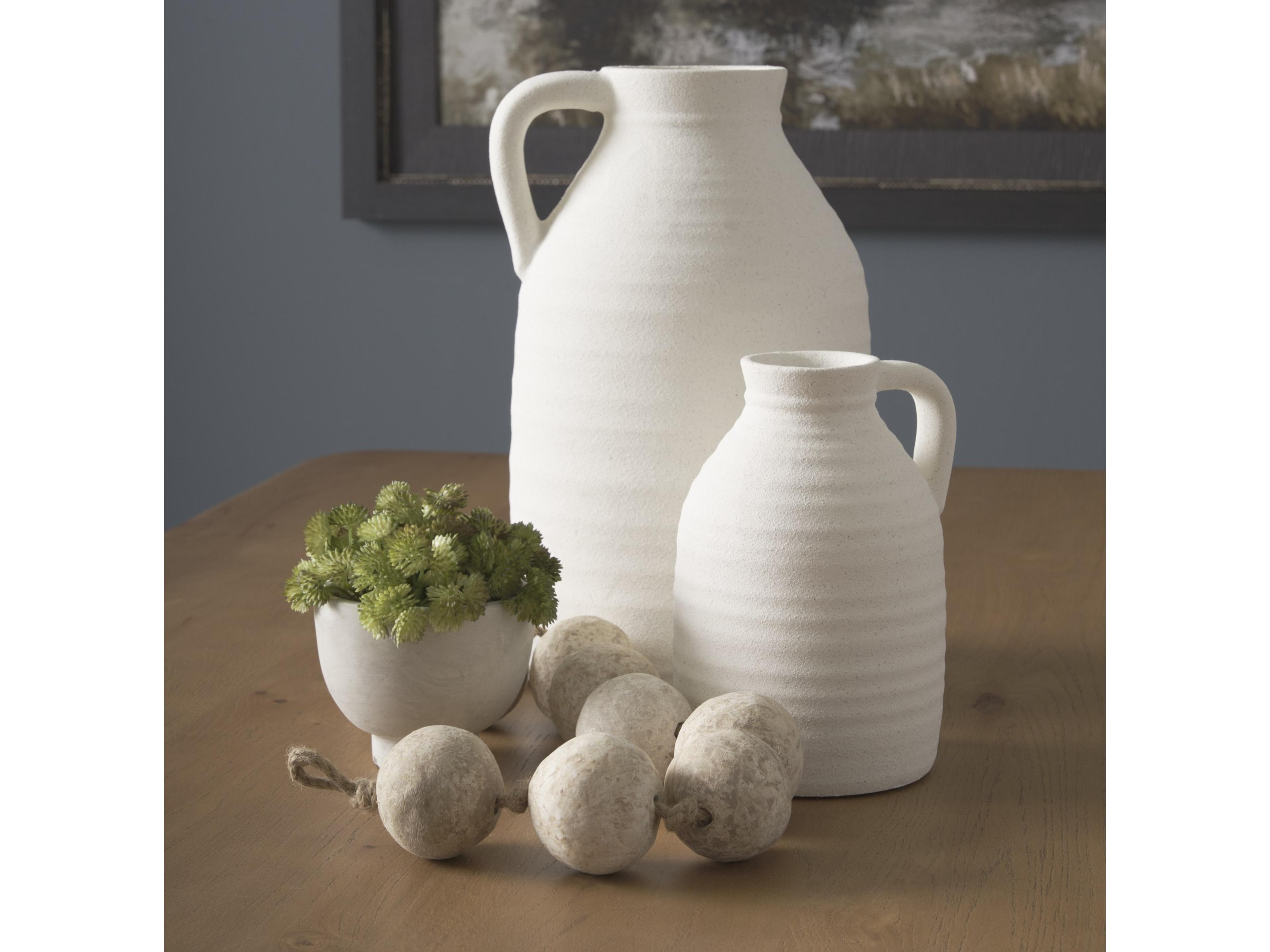 Mercana Varamala Beige Paper Mache Sphere Garland