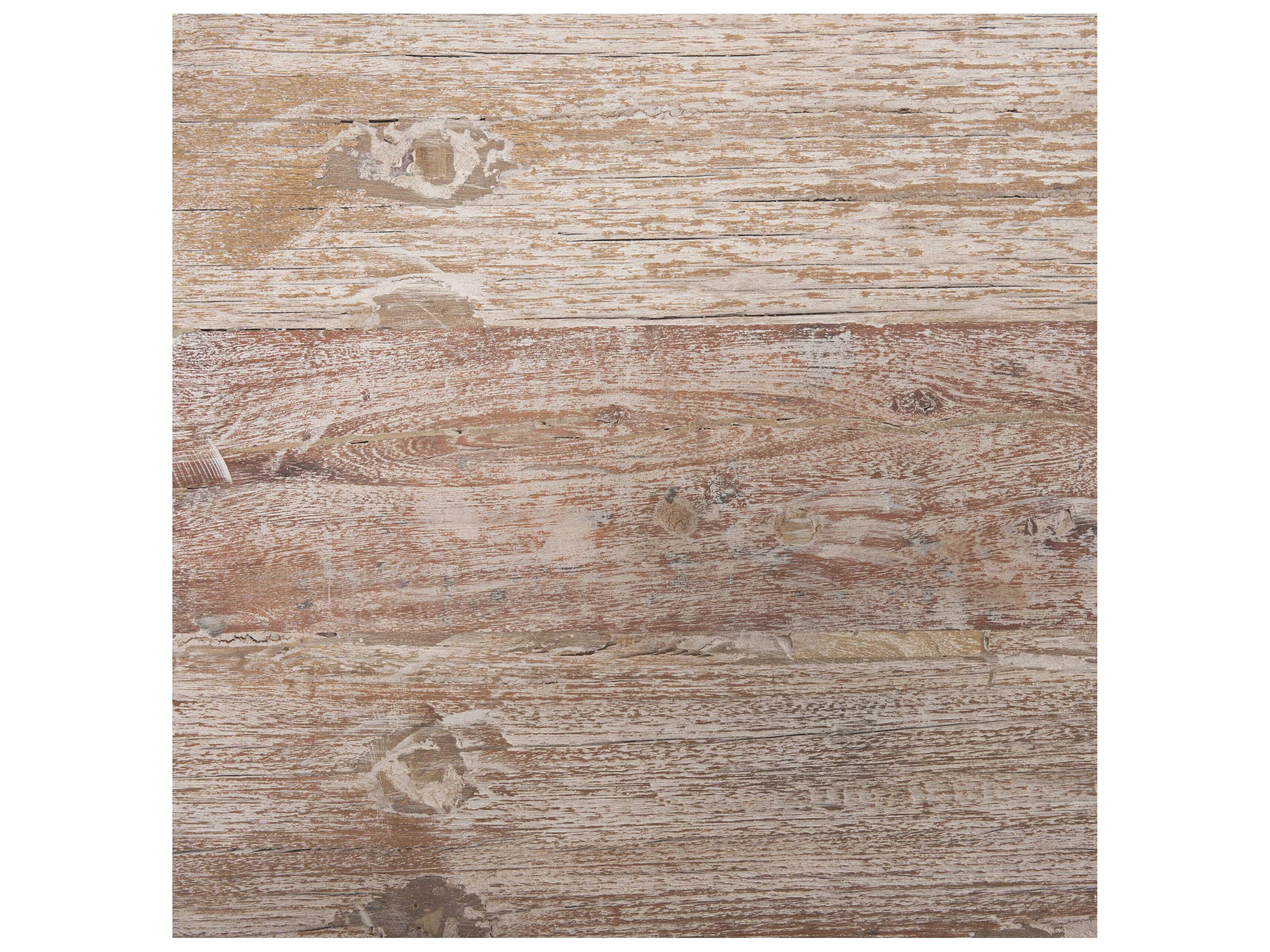 Mercana McArthur Whitewash Reclaimed Wood Console Table