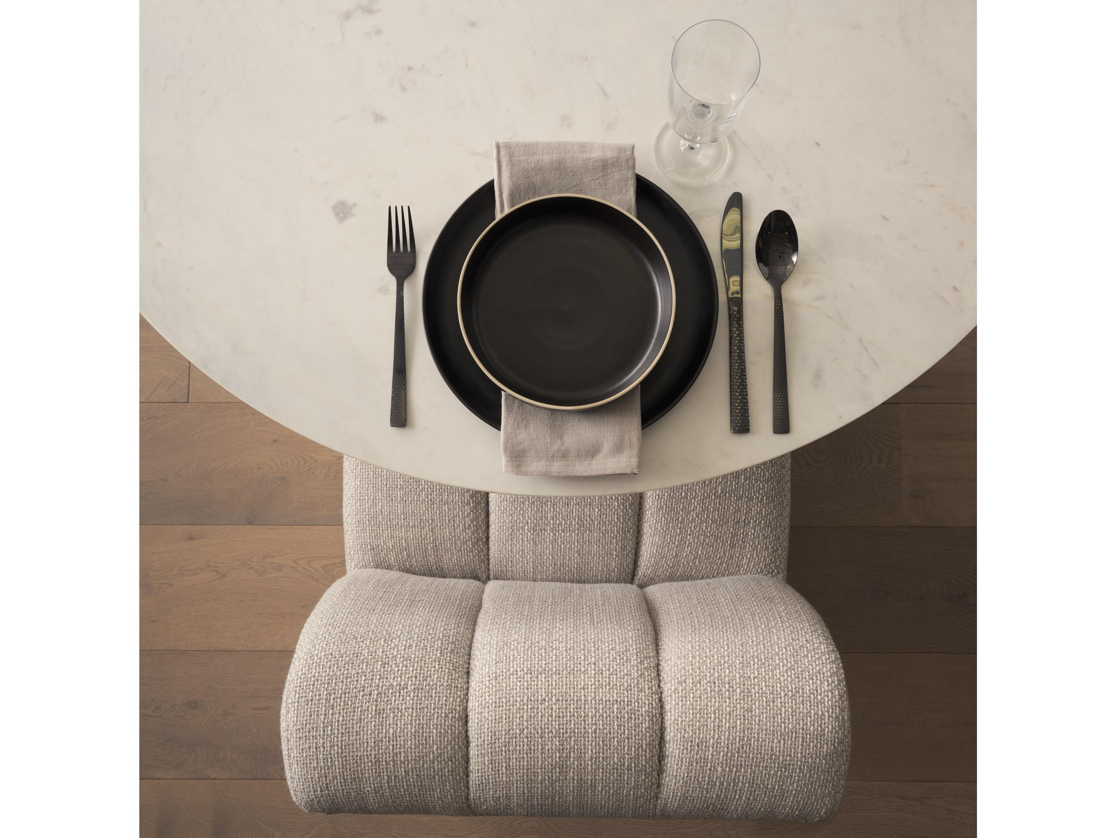 Mercana Wilkins Gray Performance Fabric Upholstered Dining Chair