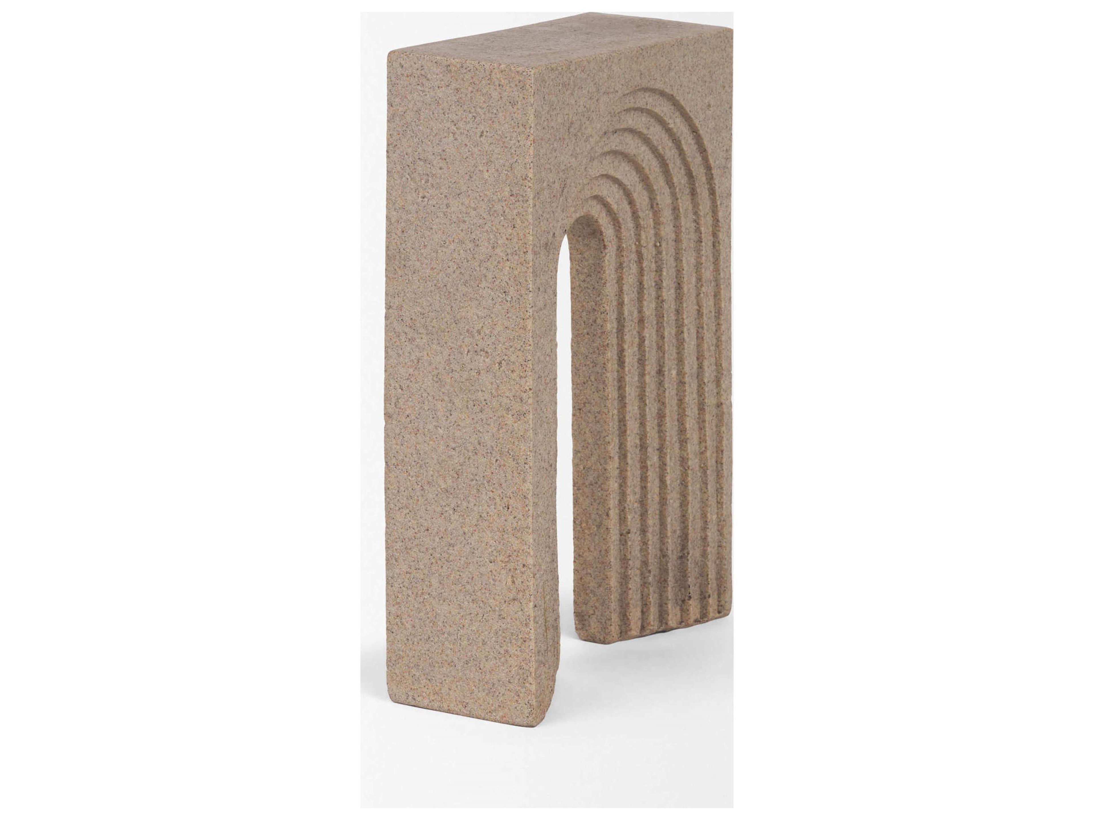 Mercana Kacia Resin Textured SandStone Decorative Object
