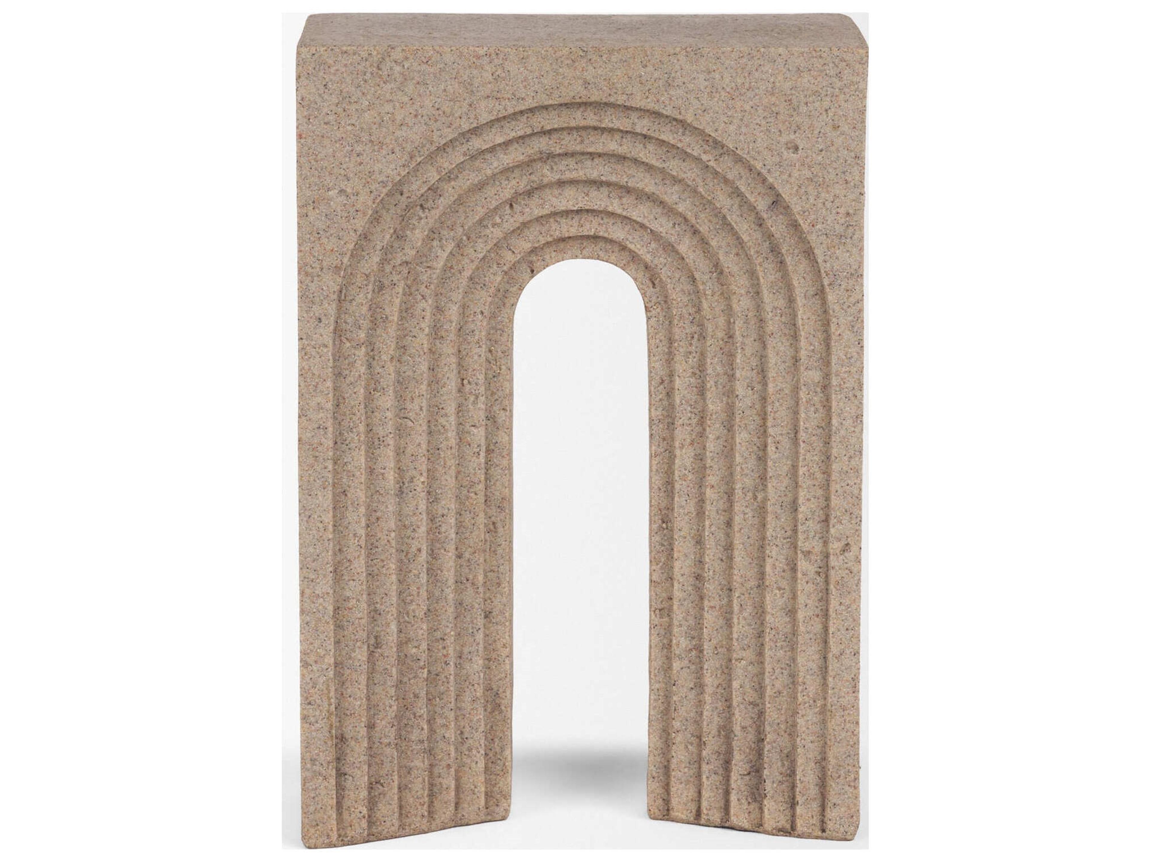 Mercana Kacia Resin Textured SandStone Decorative Object