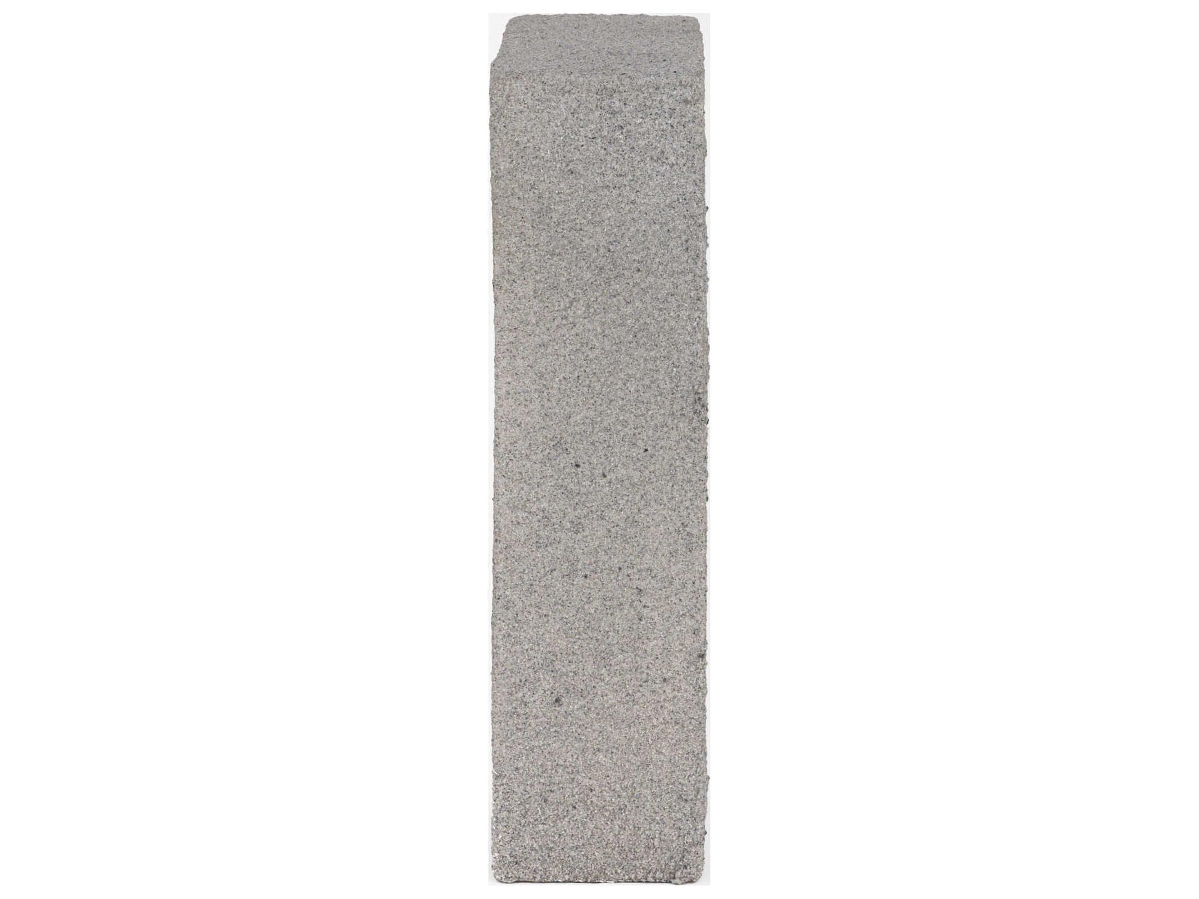 Mercana Kacia Resin Textured Concrete Gray Decorative Object