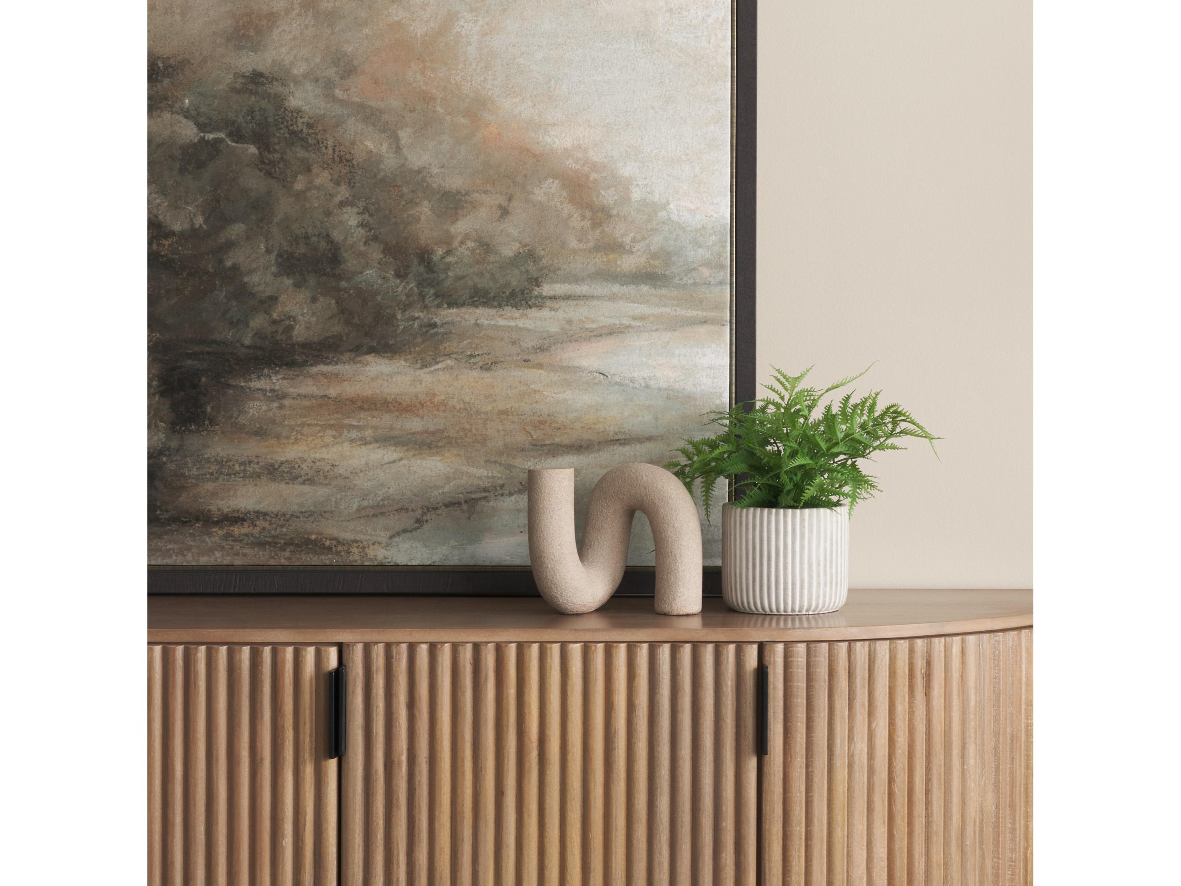 Mercana Kailas Resin Textured Sandstone Decorative Object