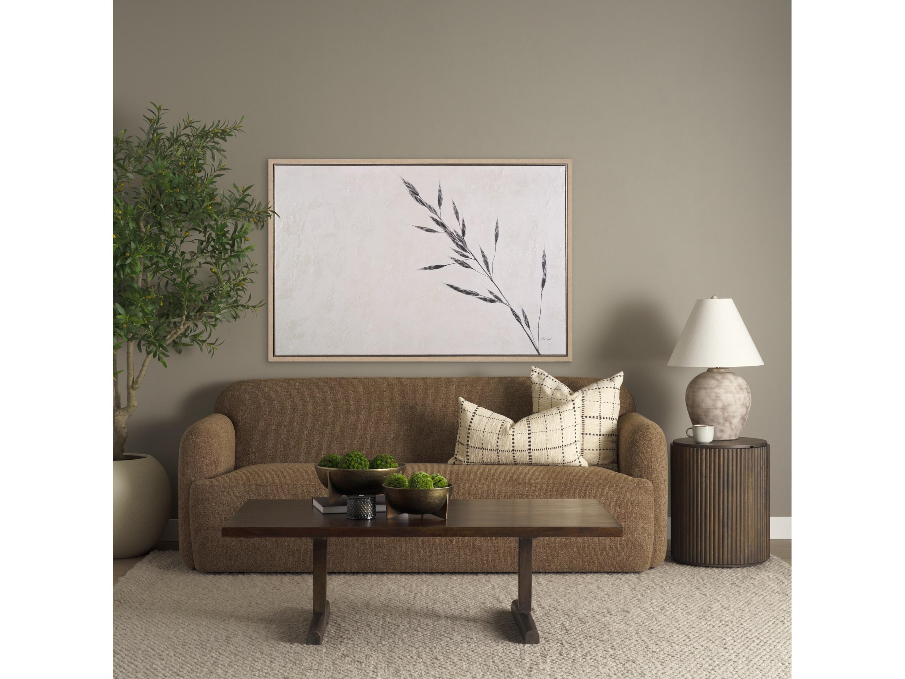 Mercana Jaela Beige and Black Striped Checkered Decorative Lumbar Pillow Cover