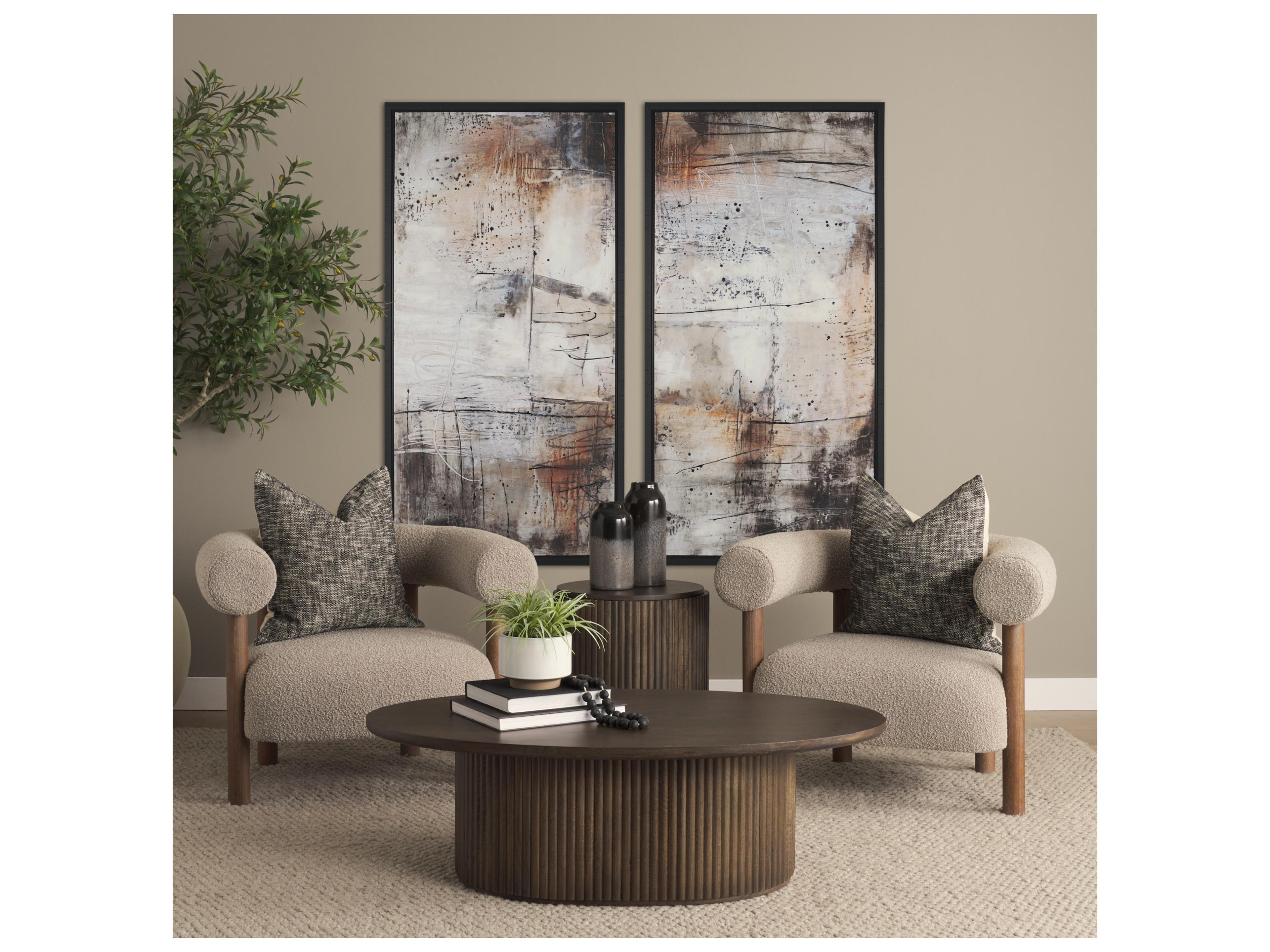 Mercana Jalia Cream and Black Cotton Decorative Square Pillow Cover