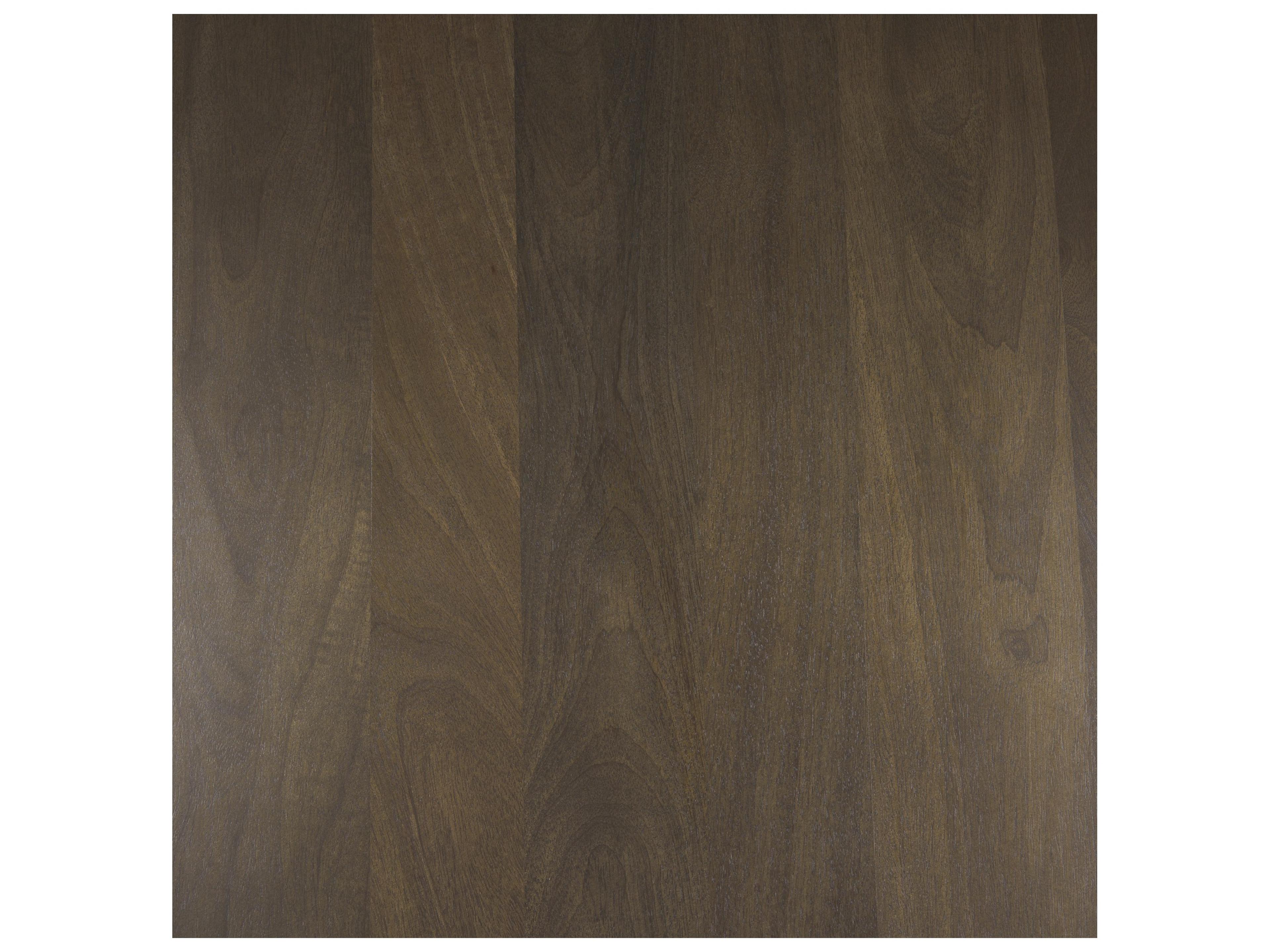 Mercana Jovani 48" Solid Dark Brown Mango Wood Round Dining Table