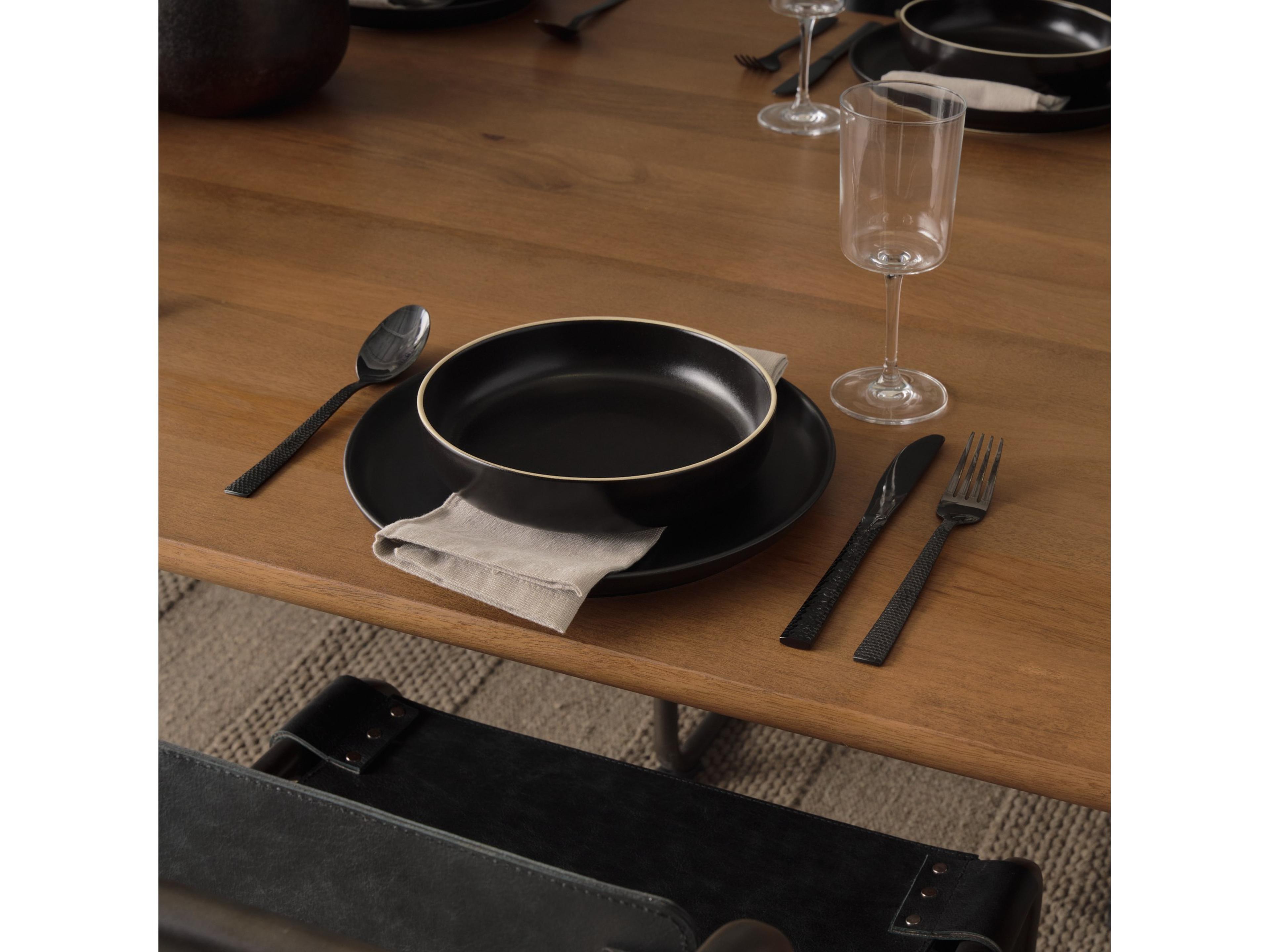 Mercana Jonan Brown Solid Mango Wood Rectangular Dining Table