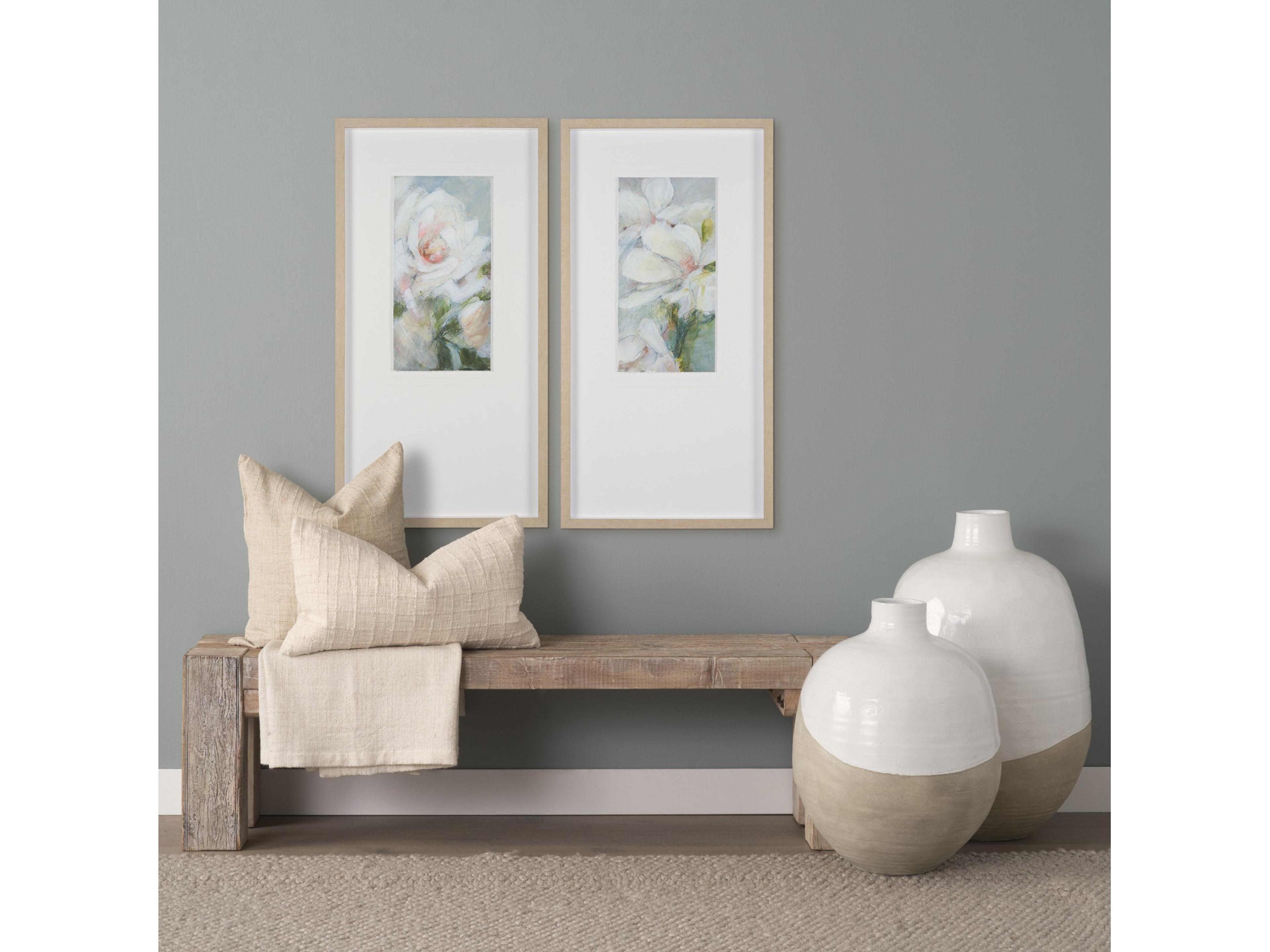 Mercana McArthur 64" Whitewash Reclaimed Wood Bench