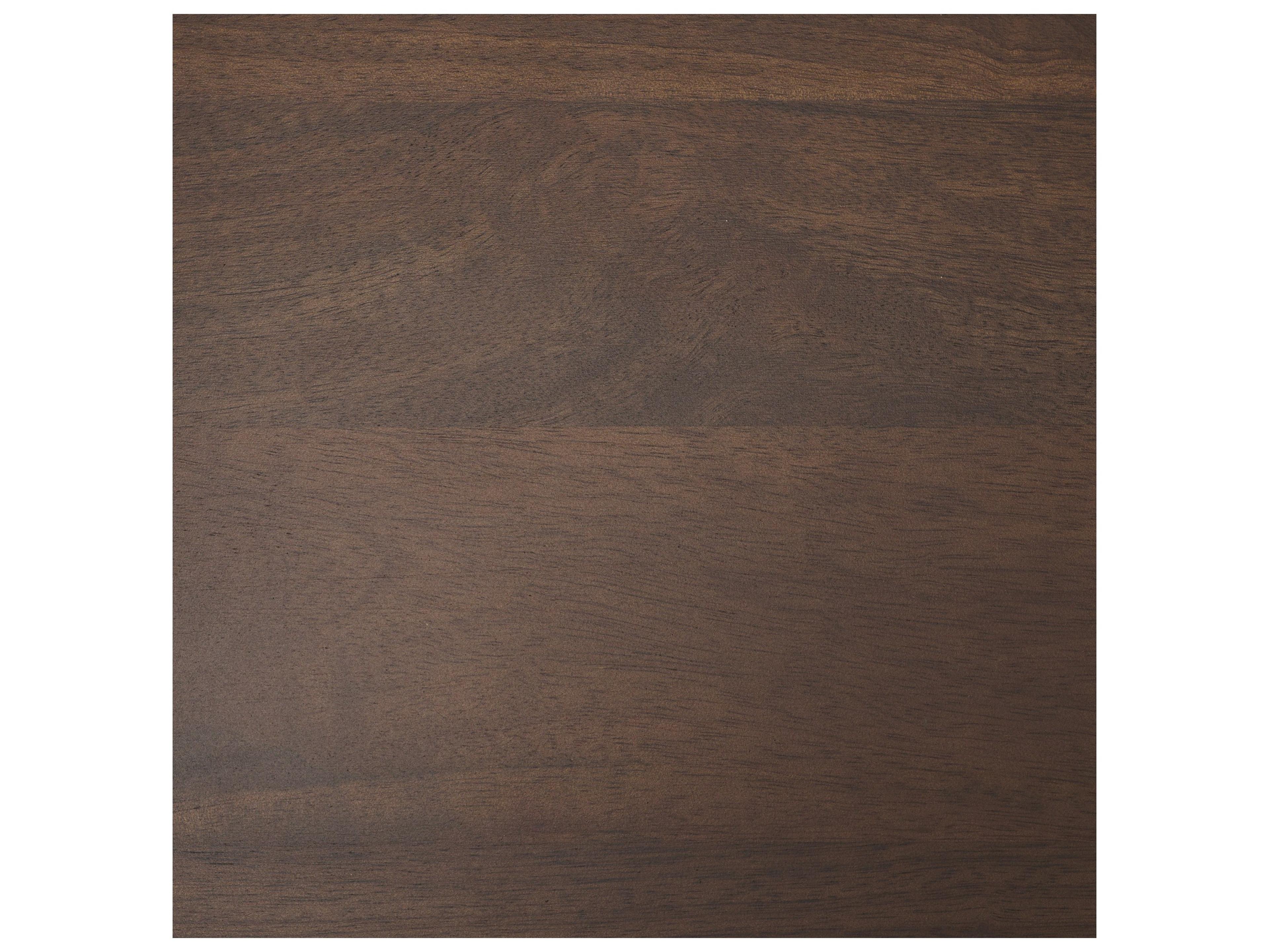 Mercana Colony Medium-Dark Brown Solid Wood Counter Stool