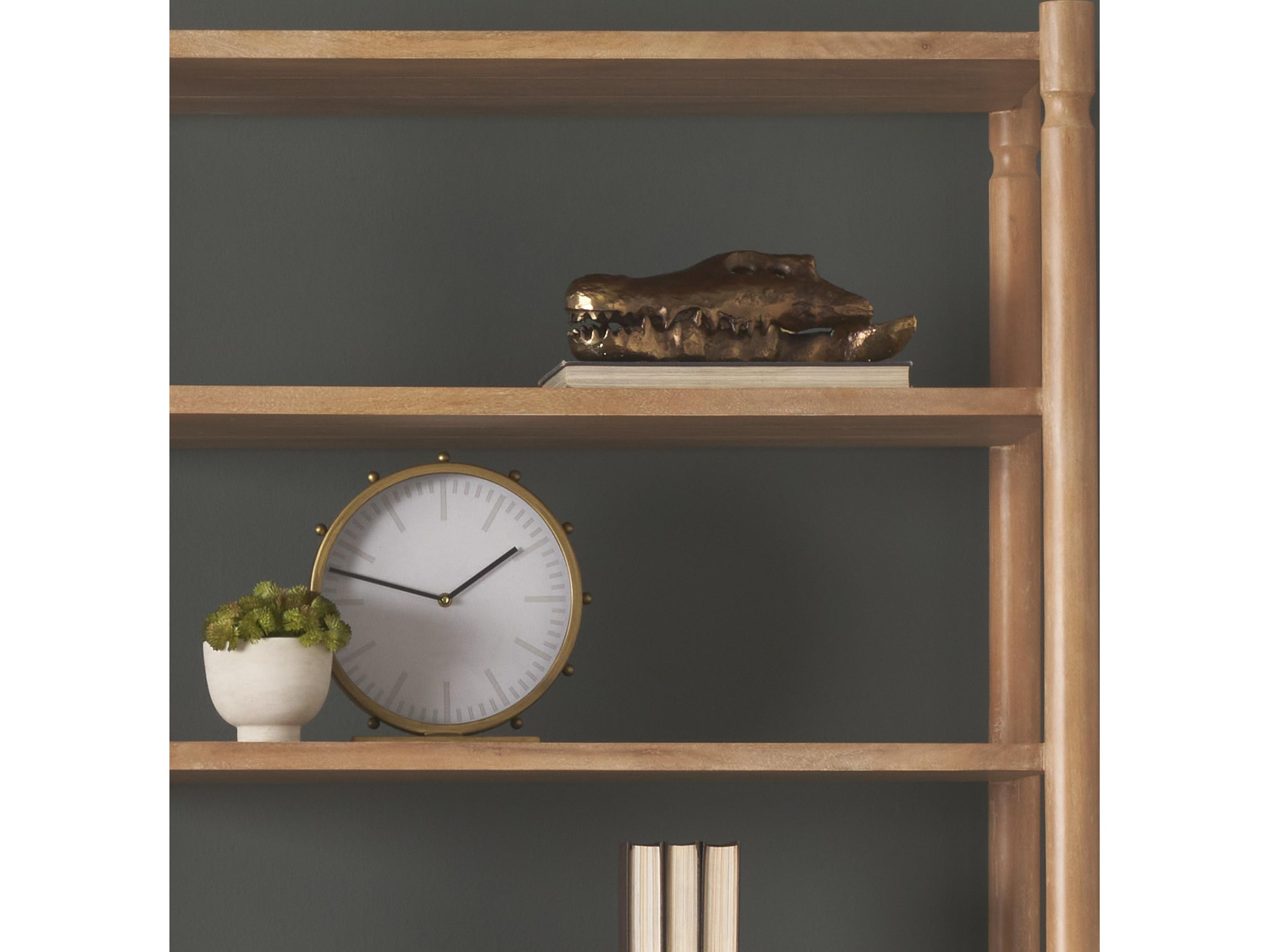 Mercana Alistair Antiqued Gold Cast Metal Decorative Skull Object