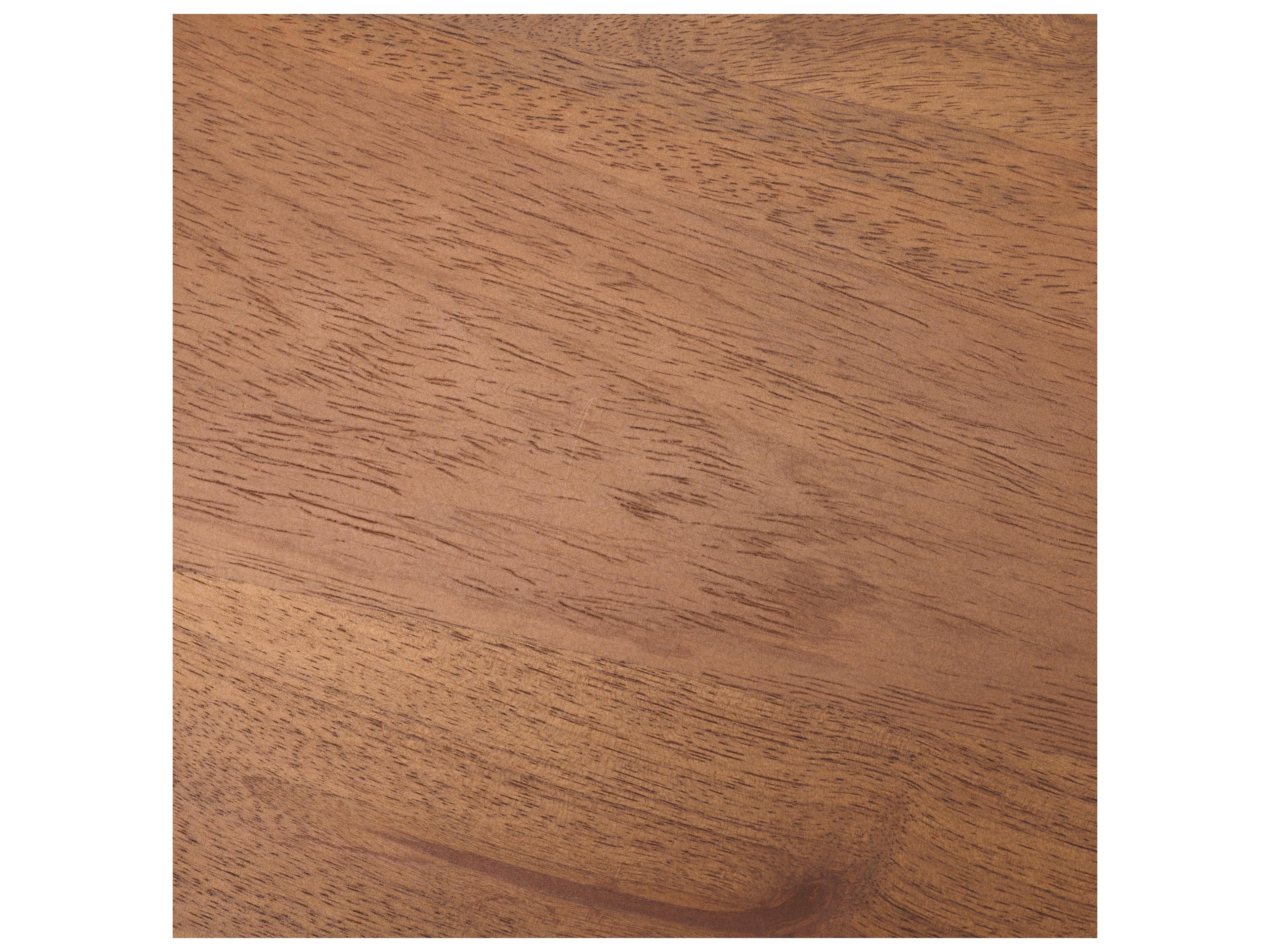 Mercana Hisako Mid Brown Open Round Accent Table