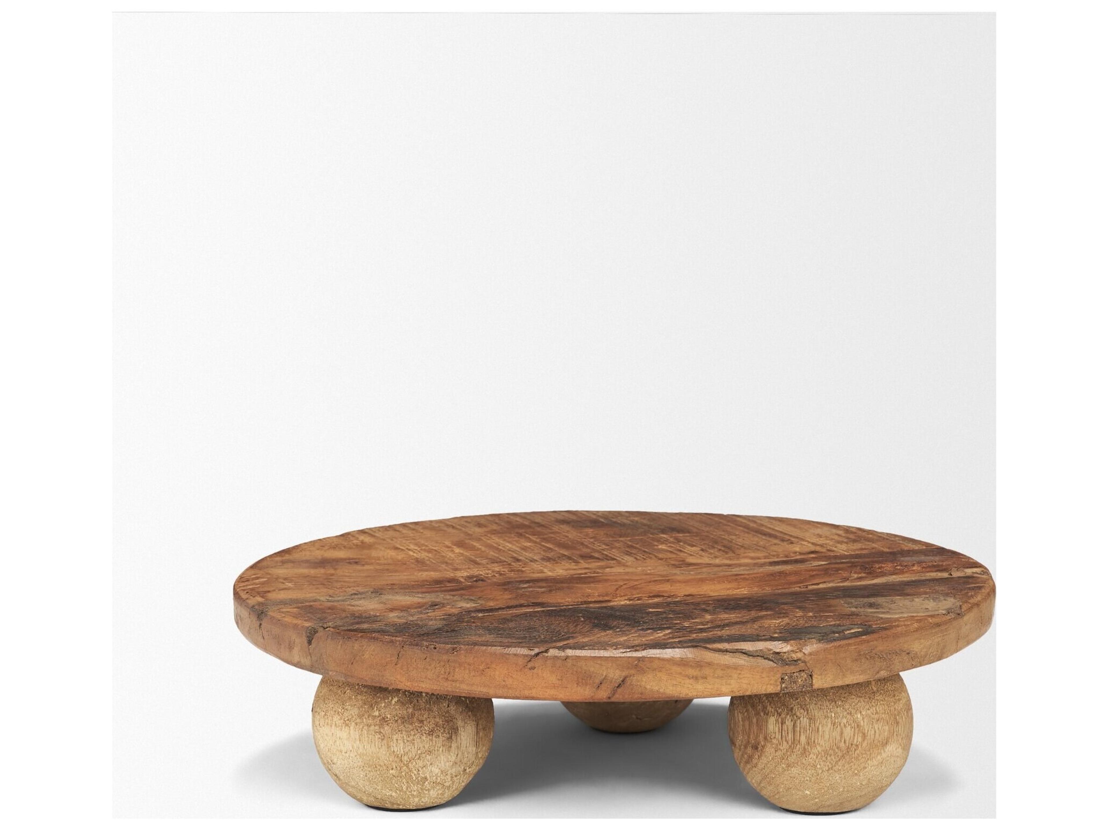 Mercana Kerra Small Solid Reclaimed Wood Tray