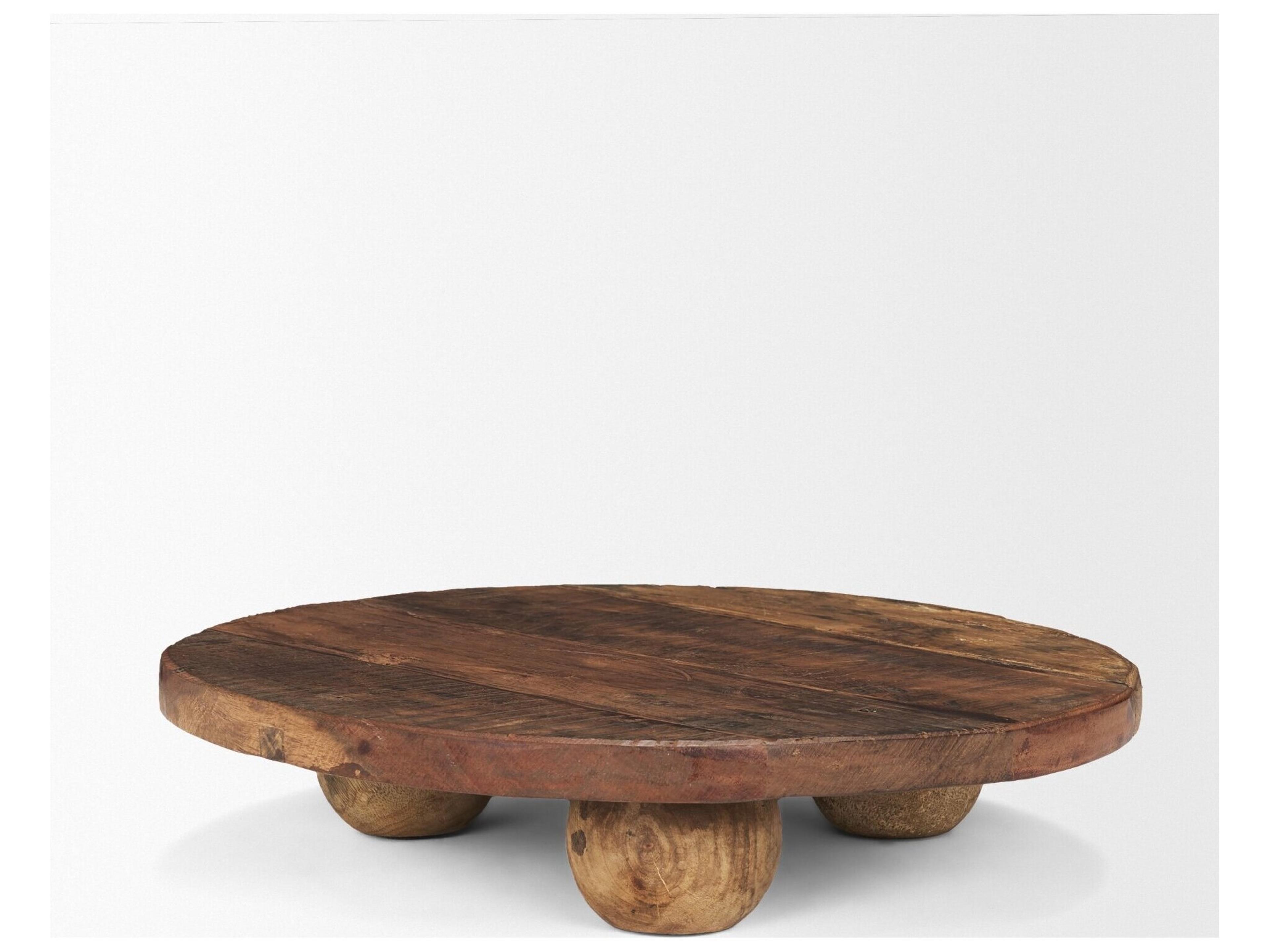 Mercana Kerra Large Solid Reclaimed Wood Tray