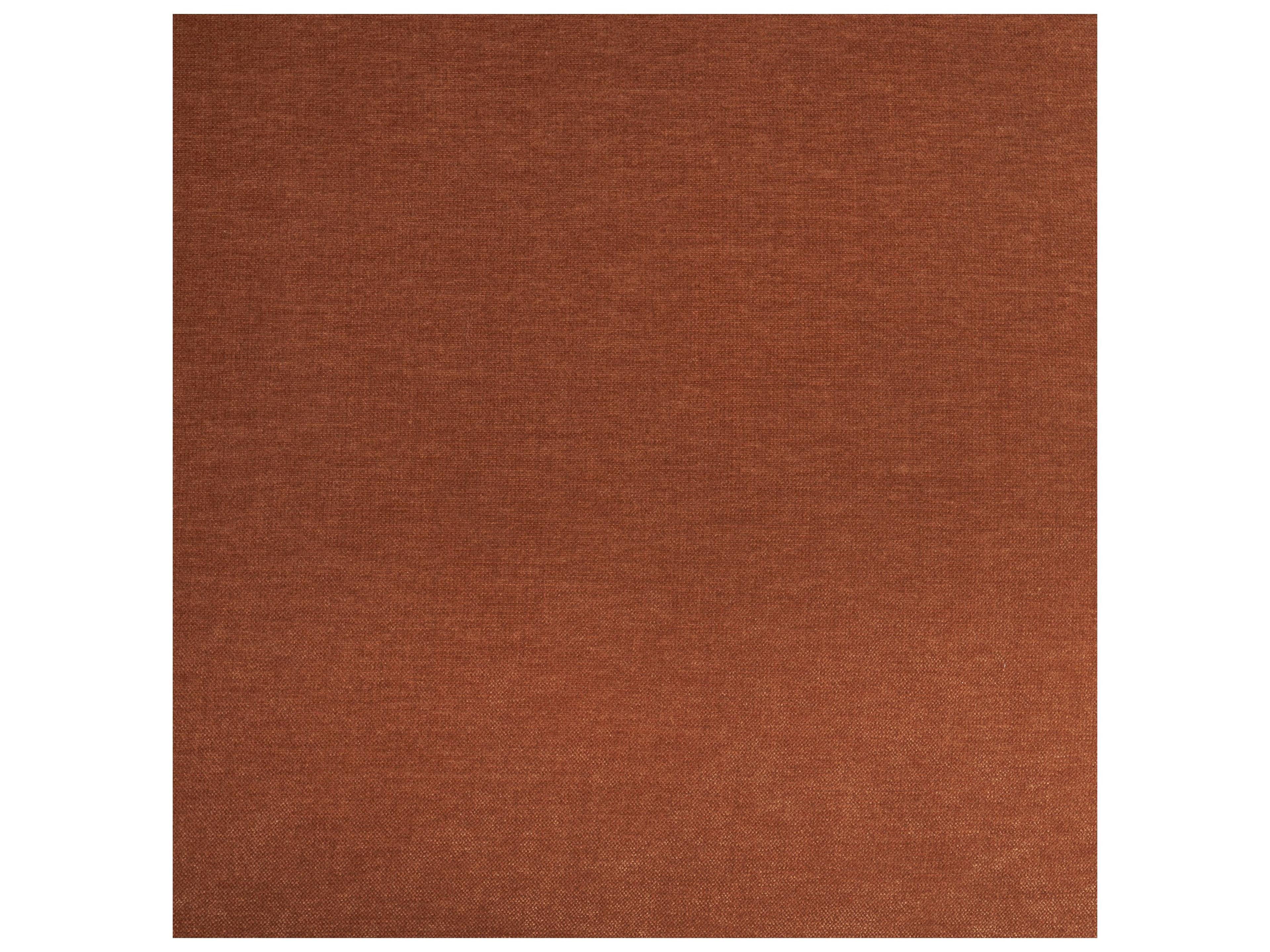 Mercana Saga Stonewashed Rust Chenille Fabric 3 Seater Sofa