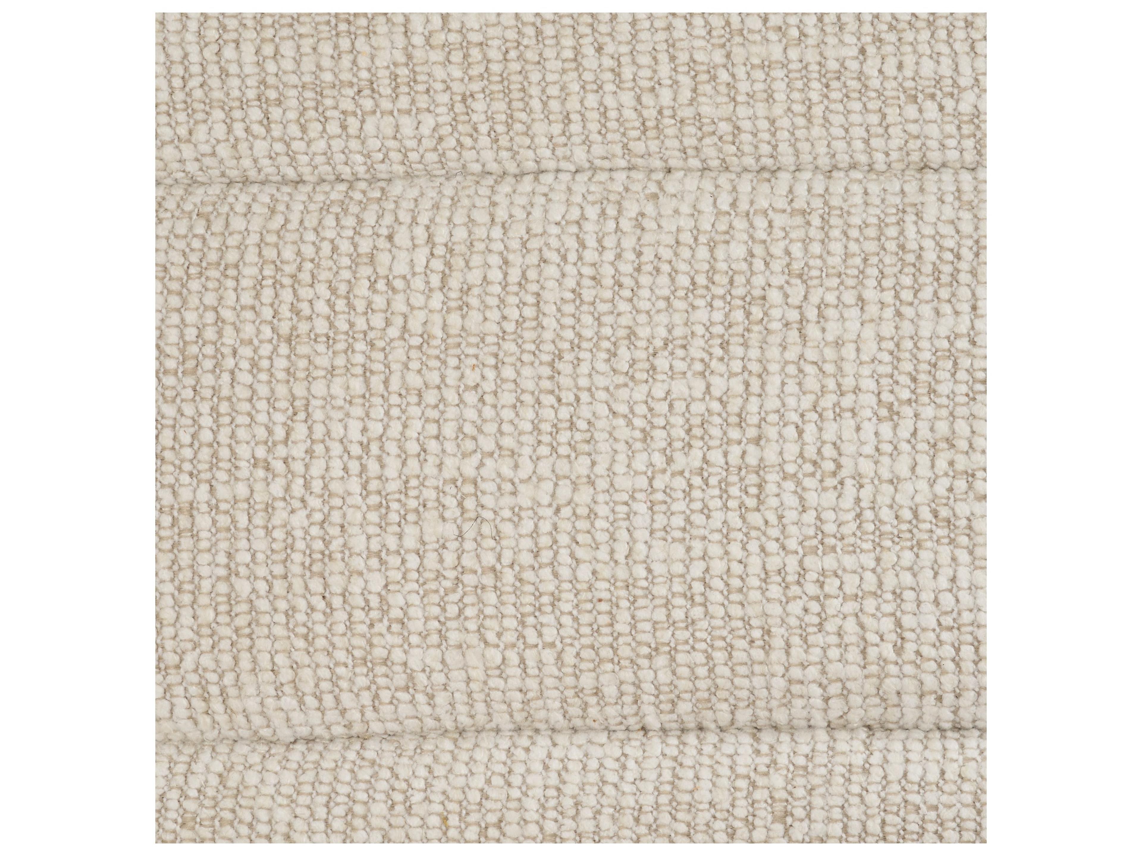 Mercana Fonda Cream Fabric w/ Natural Jute Swivel Accent Chair