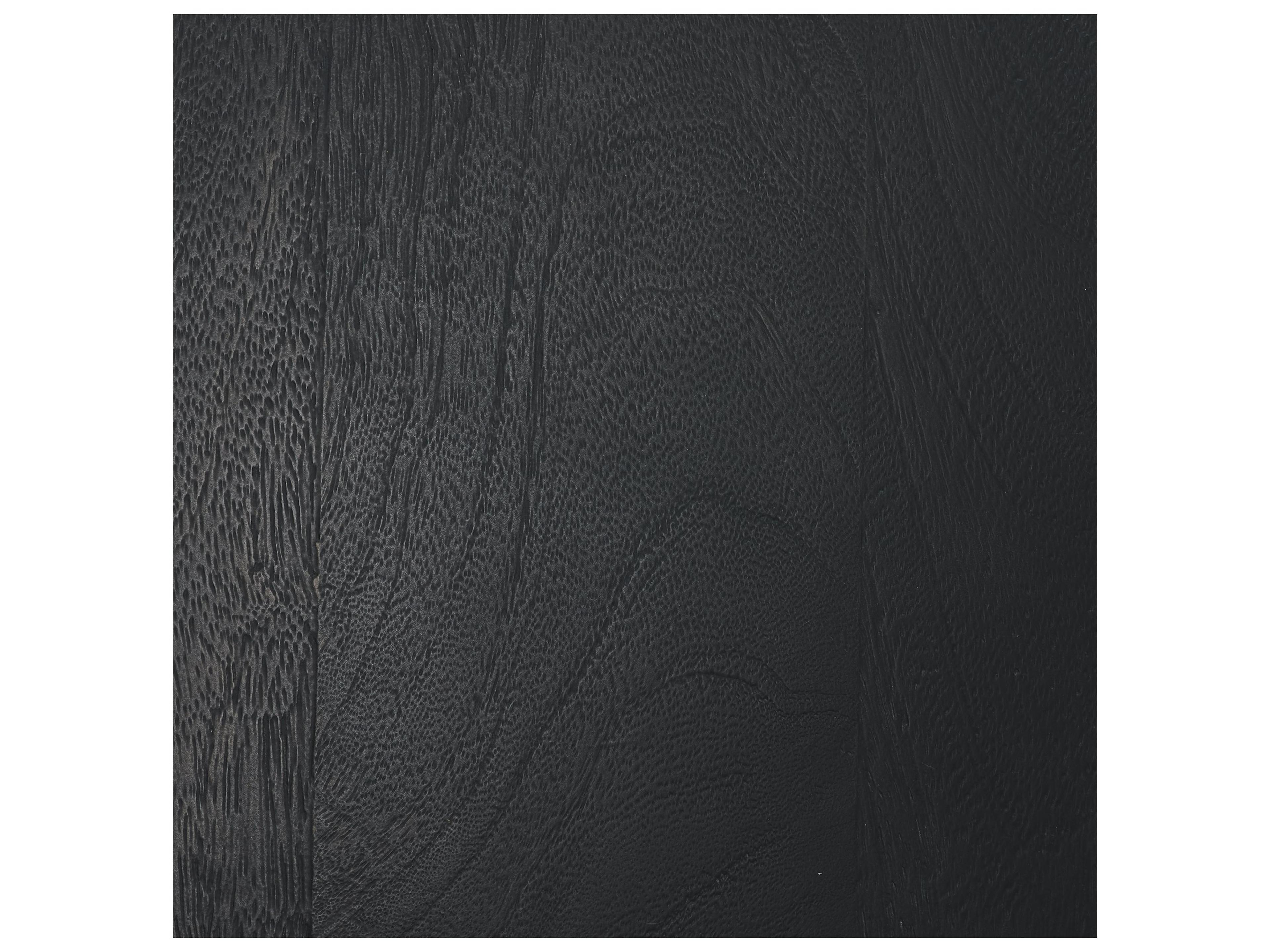 Mercana Cove Dark Brown Sculptural Open Side Table