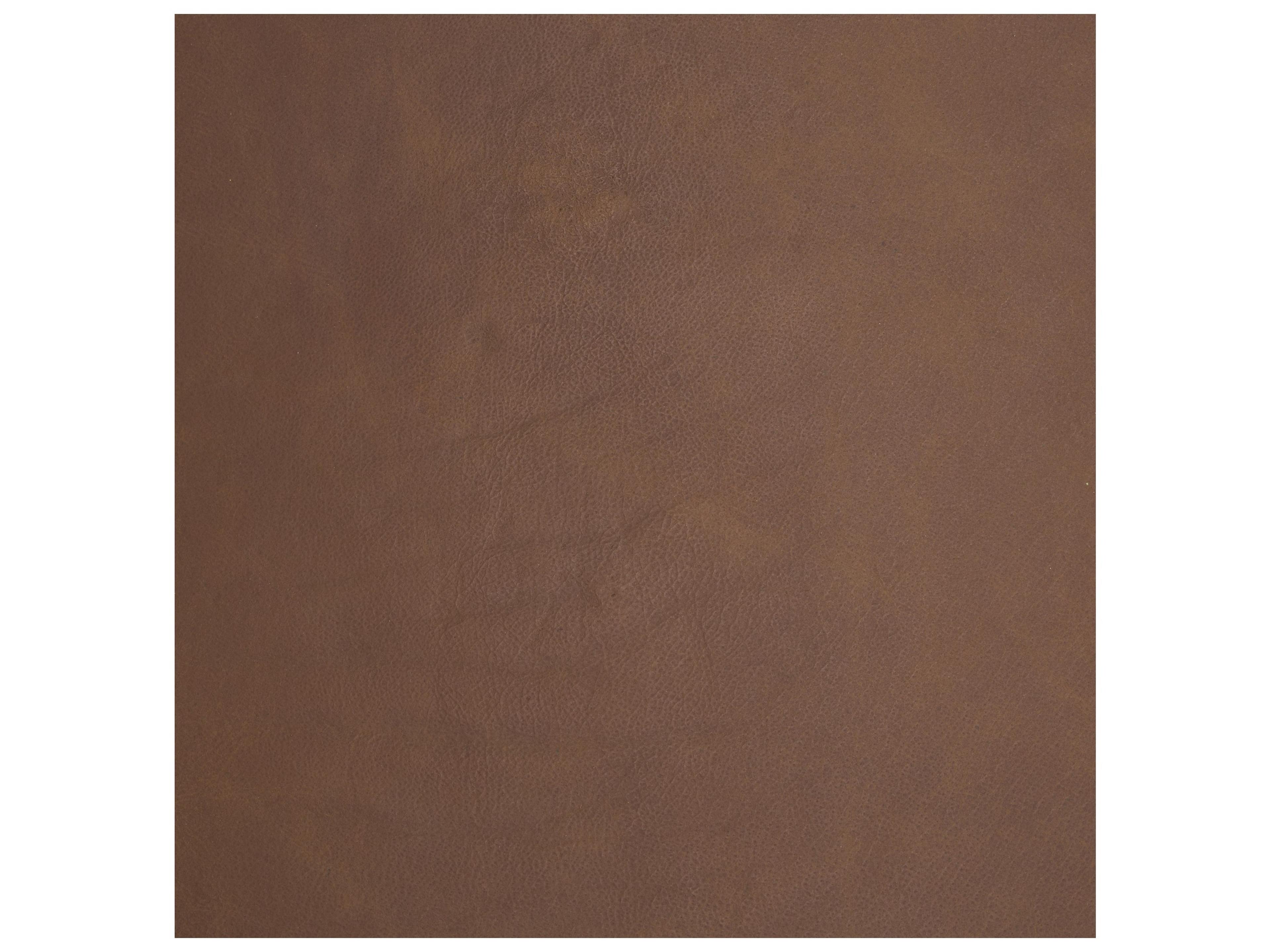 Mercana Parker Brown Leather Seat Gold Metal Frame Dining Chair (2025-Cocoa)