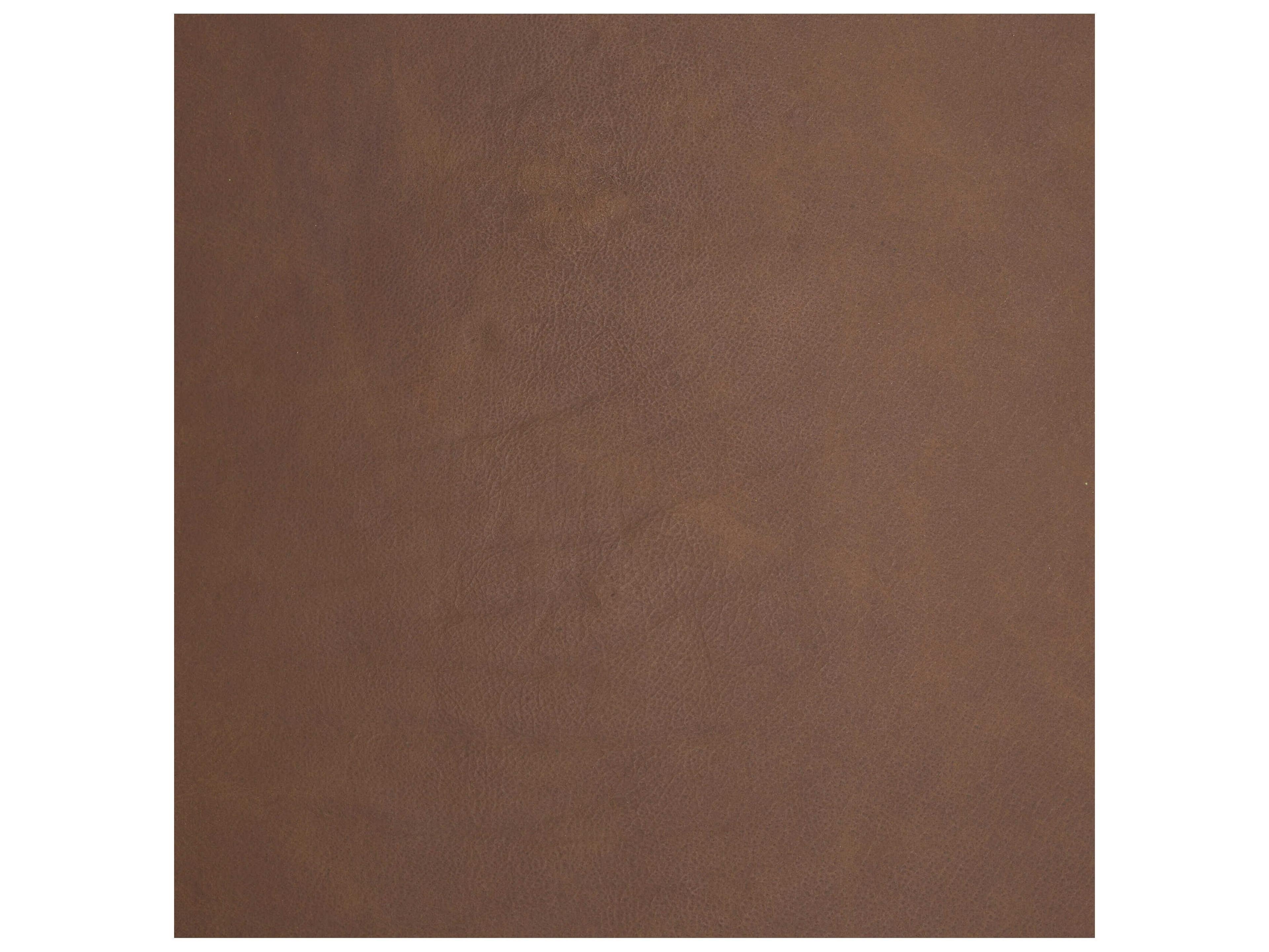 Mercana Parker Brown Leather Seat Gold Metal Counter Stool (2025-Cocoa)