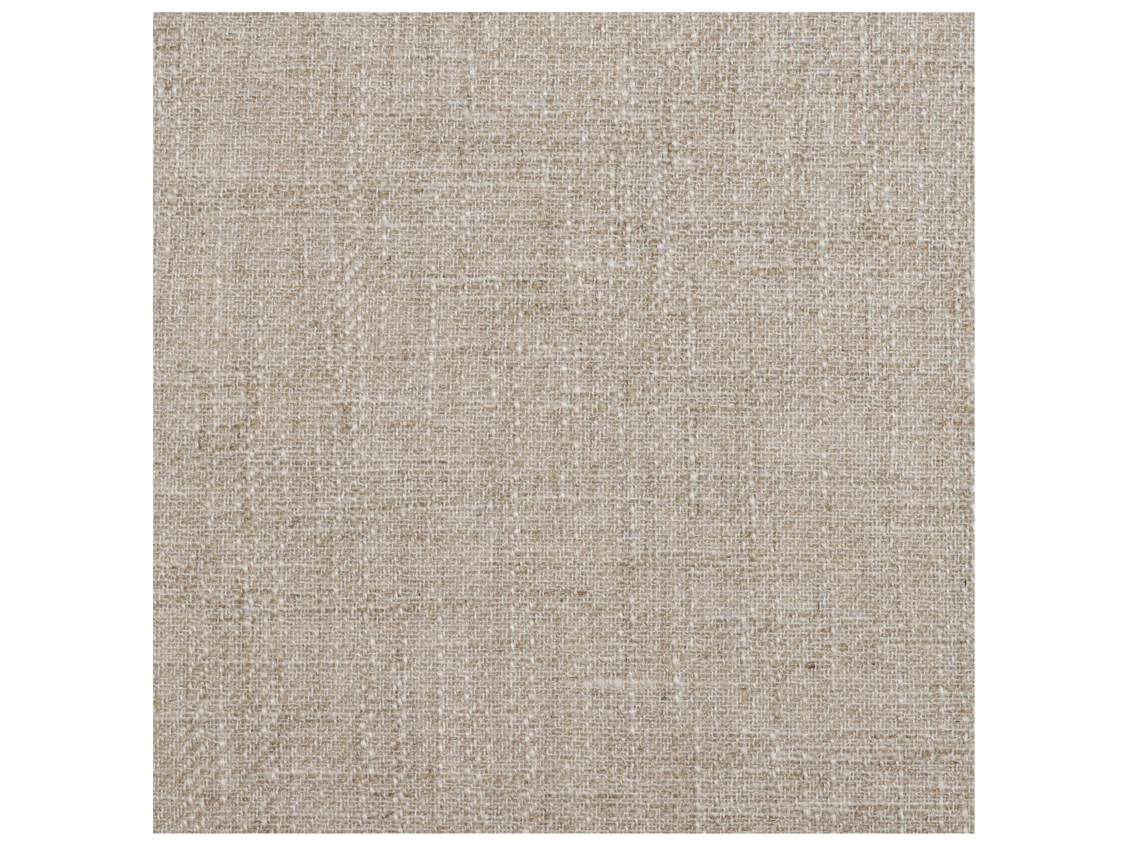 Mercana Abbie Curved Back Oatmeal Fabric Armless Dining Chair