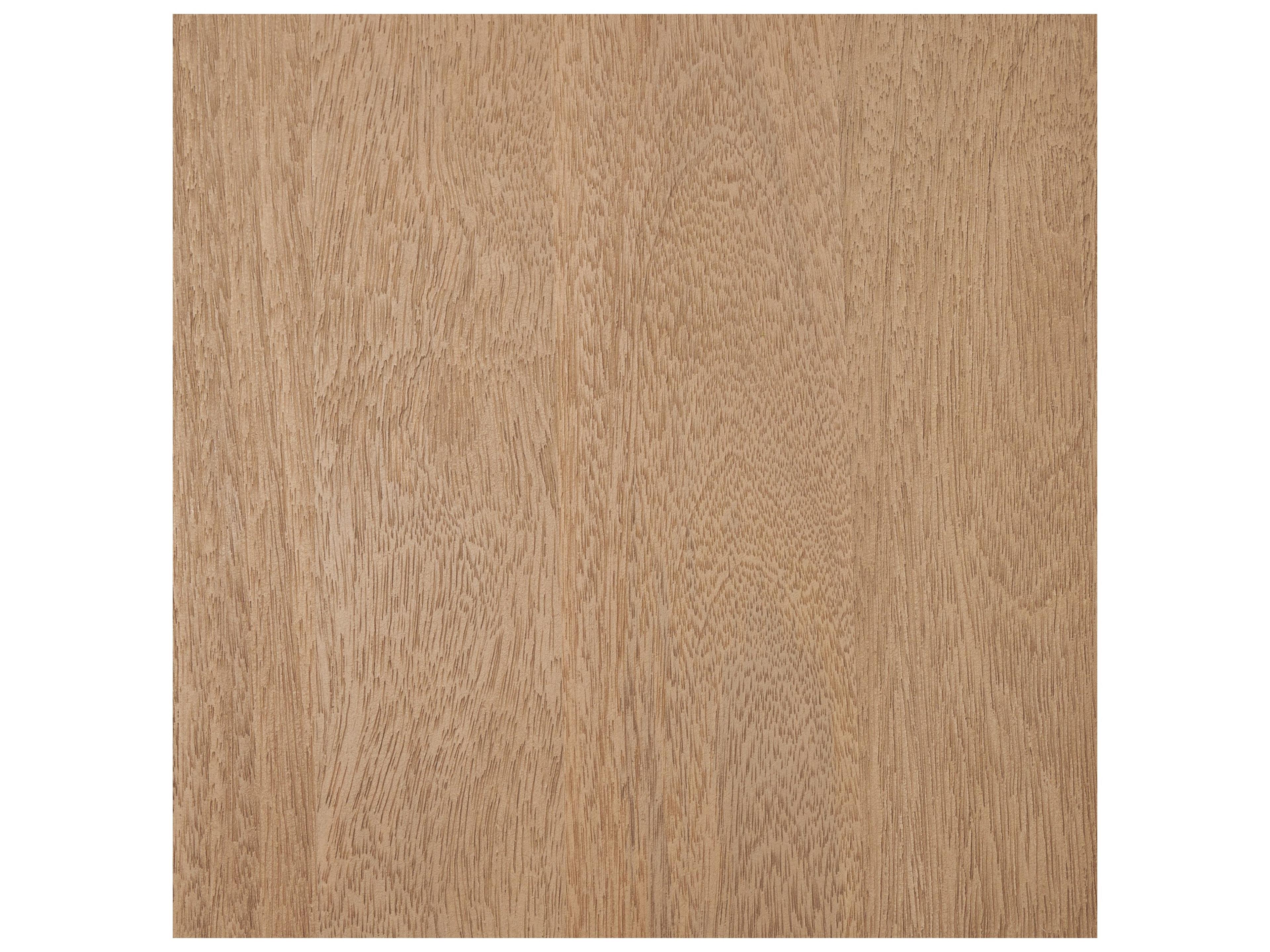 Mercana Trellyn Light Brown Wood w/ Carved Woven Base Square Accent Table