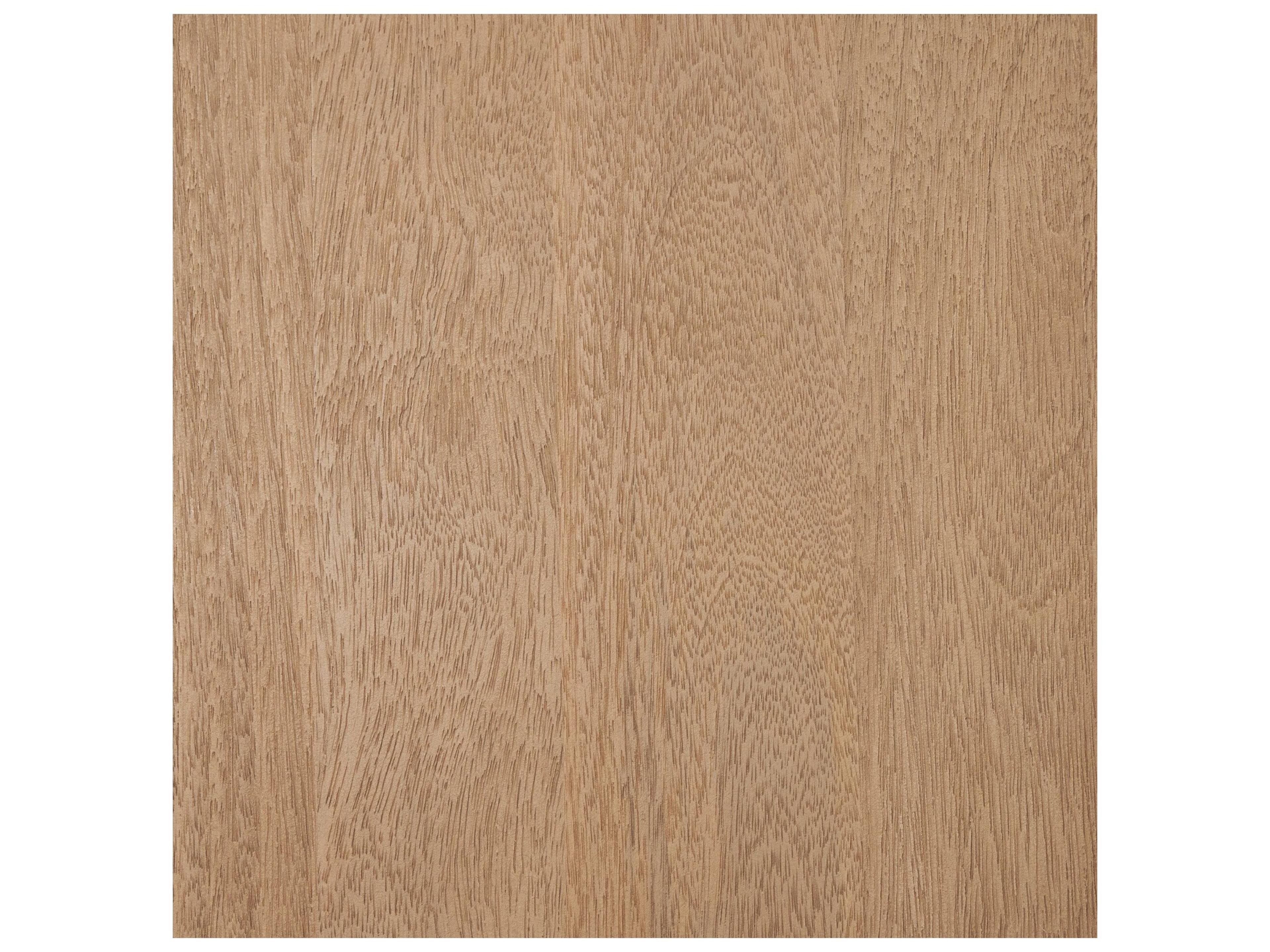 Mercana Trellyn 48" Light Brown Wood w/ Carved Woven Base Square Coffee Table