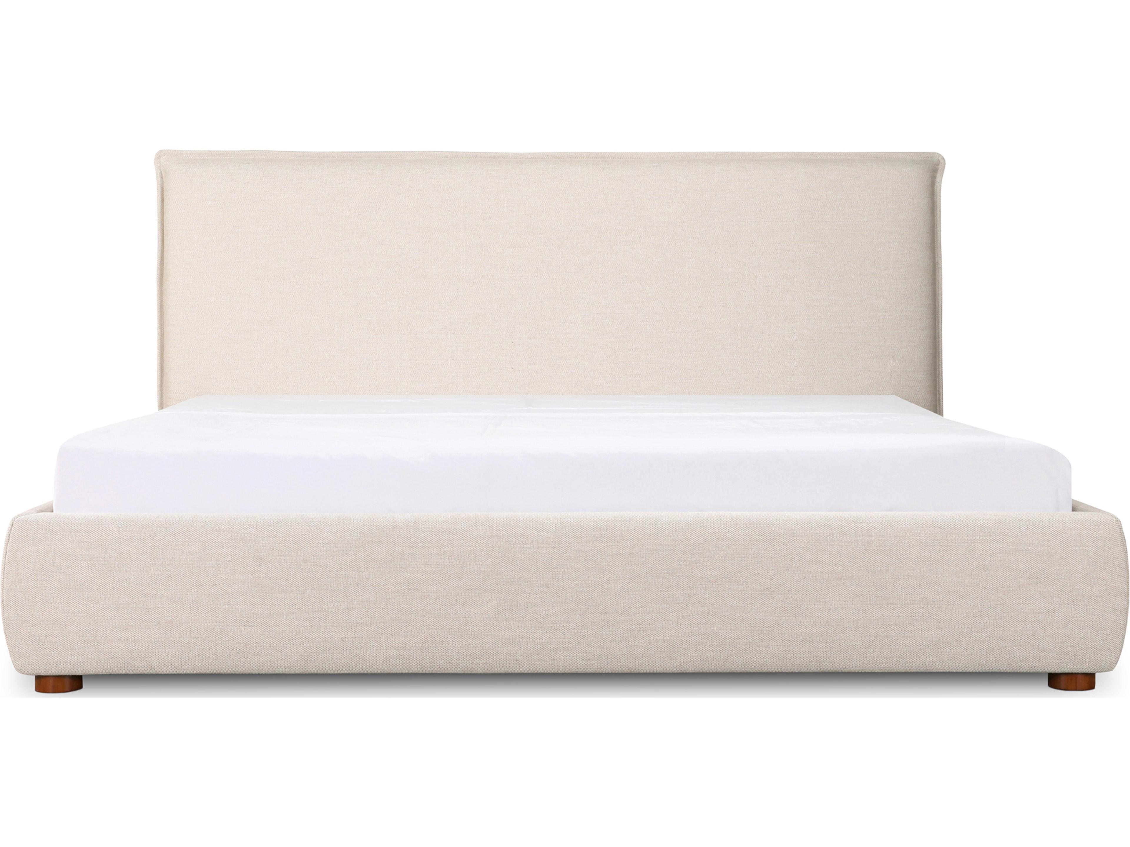 Moe's Home Luzon Queen Bed Wheat