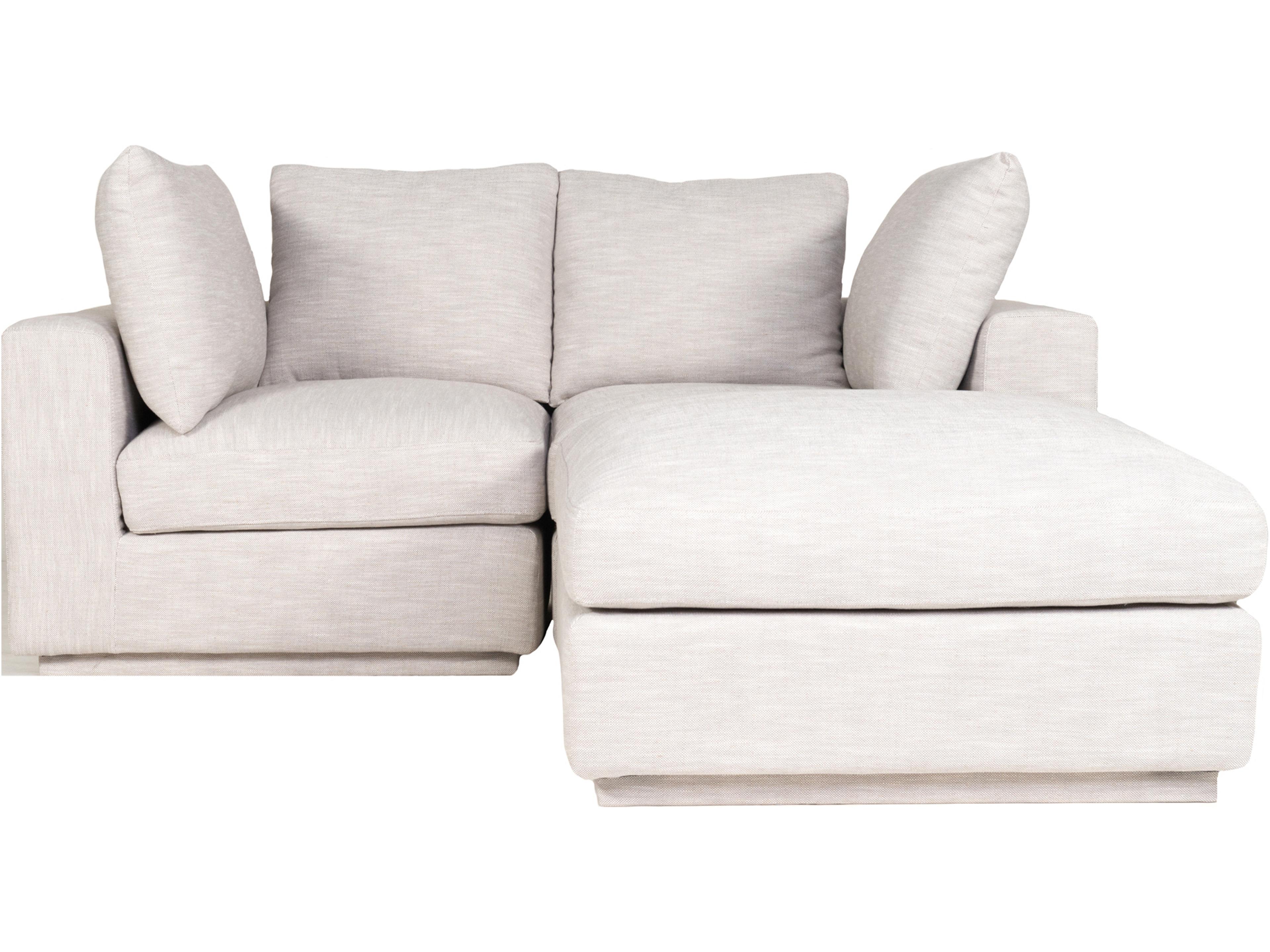 Justin White Upholstered Sectional Sofa