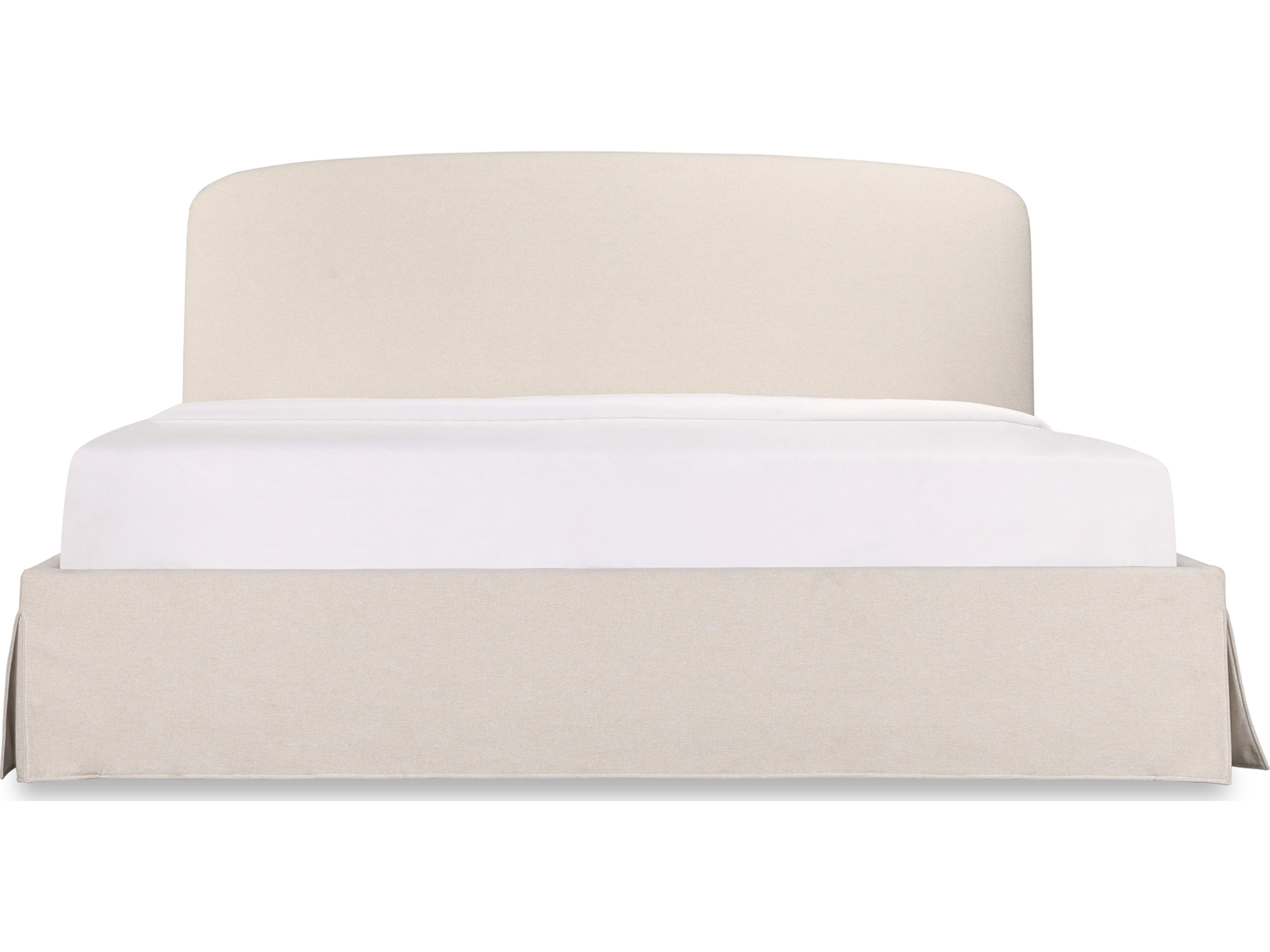 Moe's Home Joan King Storage Bed Cream