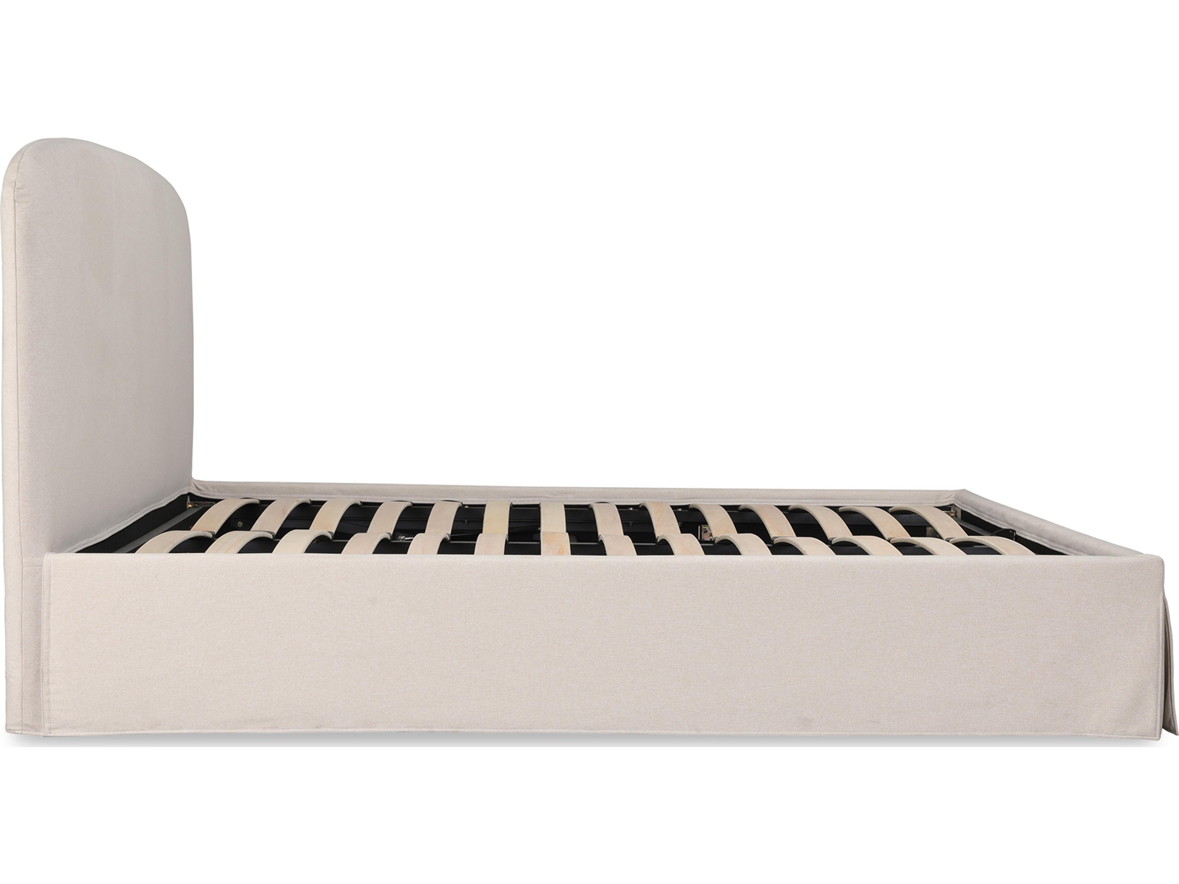 Moe's Home Joan King Storage Bed Cream