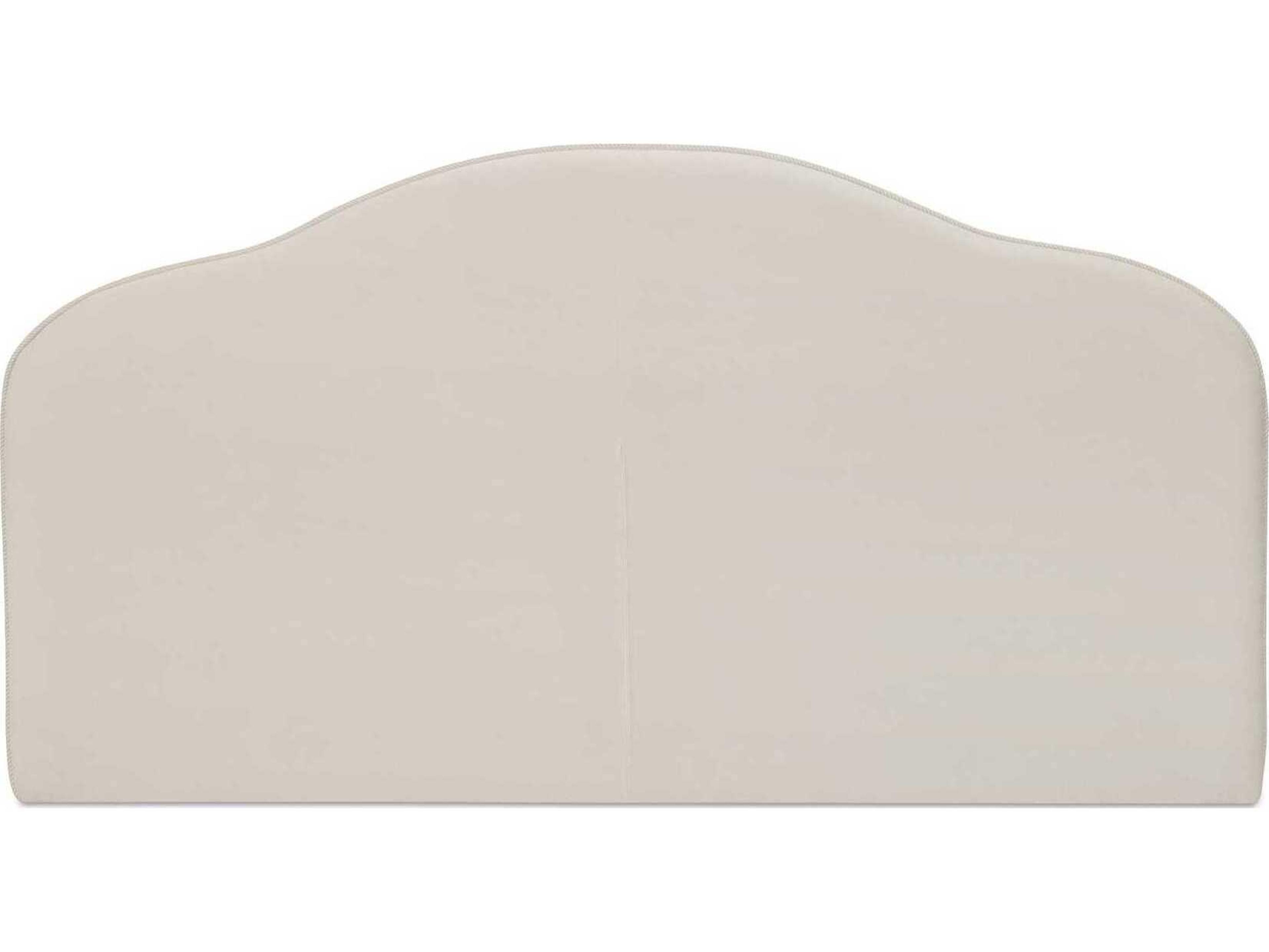 Moe's Home Maggie Cream White Solid Wood King Platform Bed