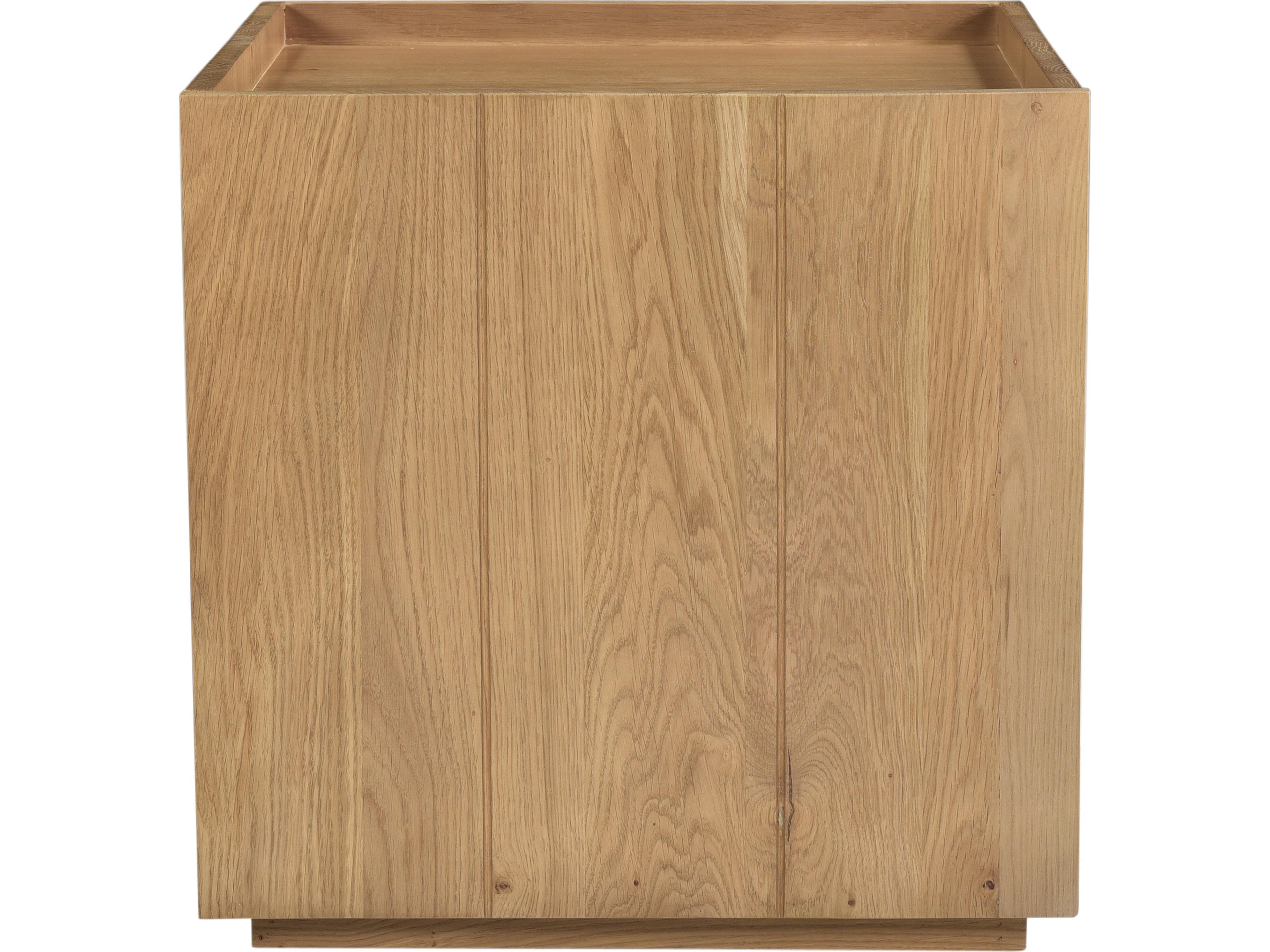 Oak Wood Nightstand