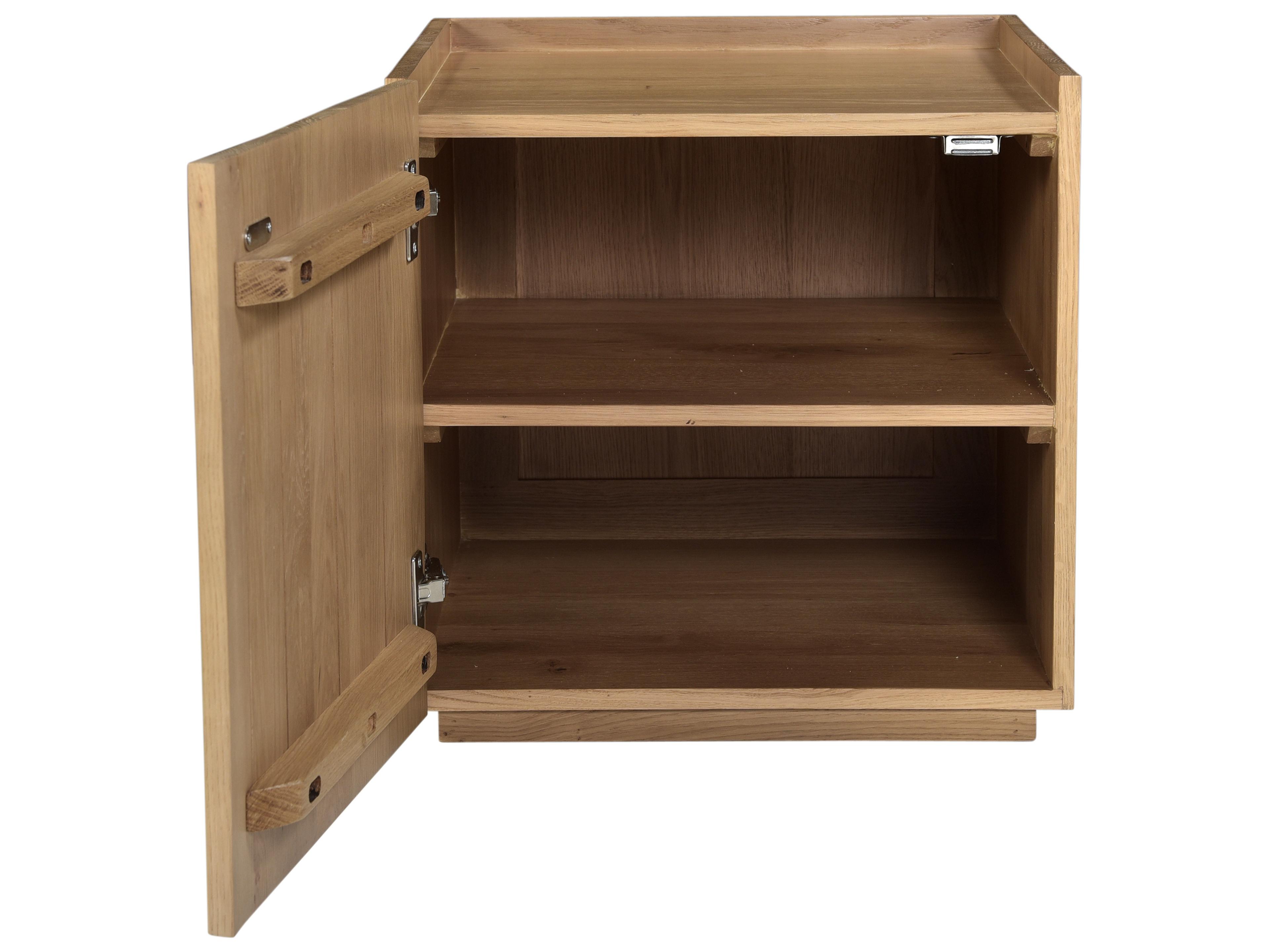 Moe's Home Oak Wood Nightstand