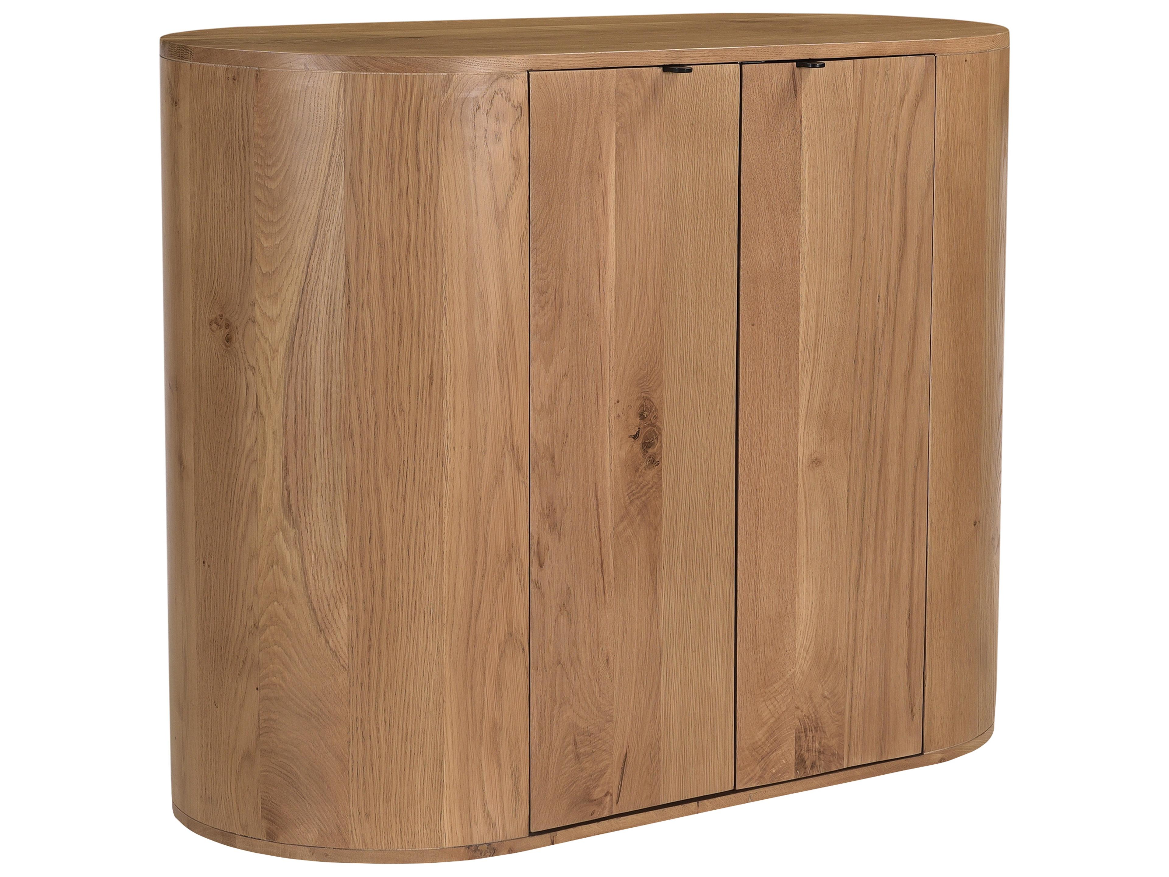 Moe's Home Theo Natural Oak Wood Accent Chest