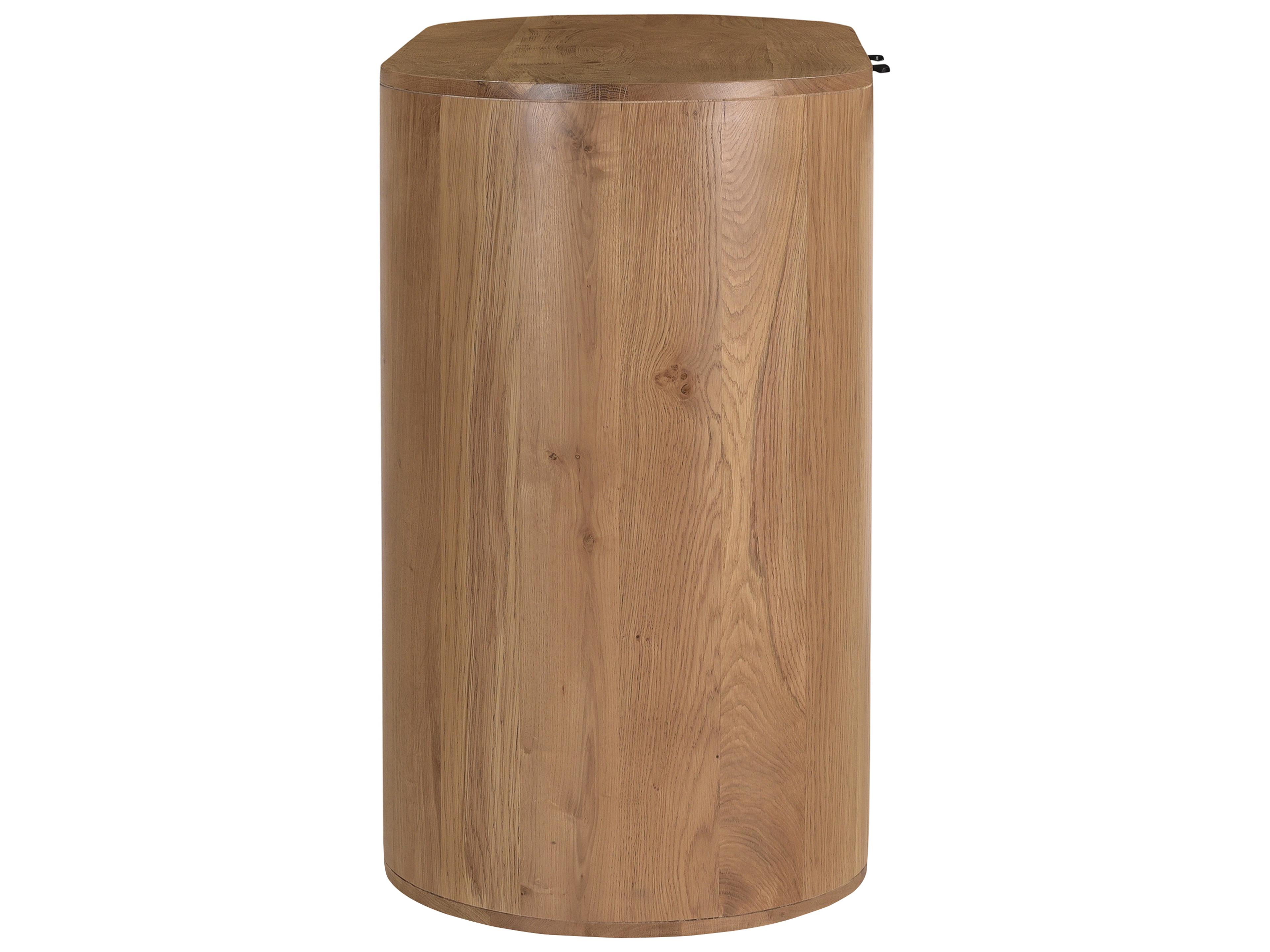 Moe's Home Theo Natural Oak Wood Accent Chest