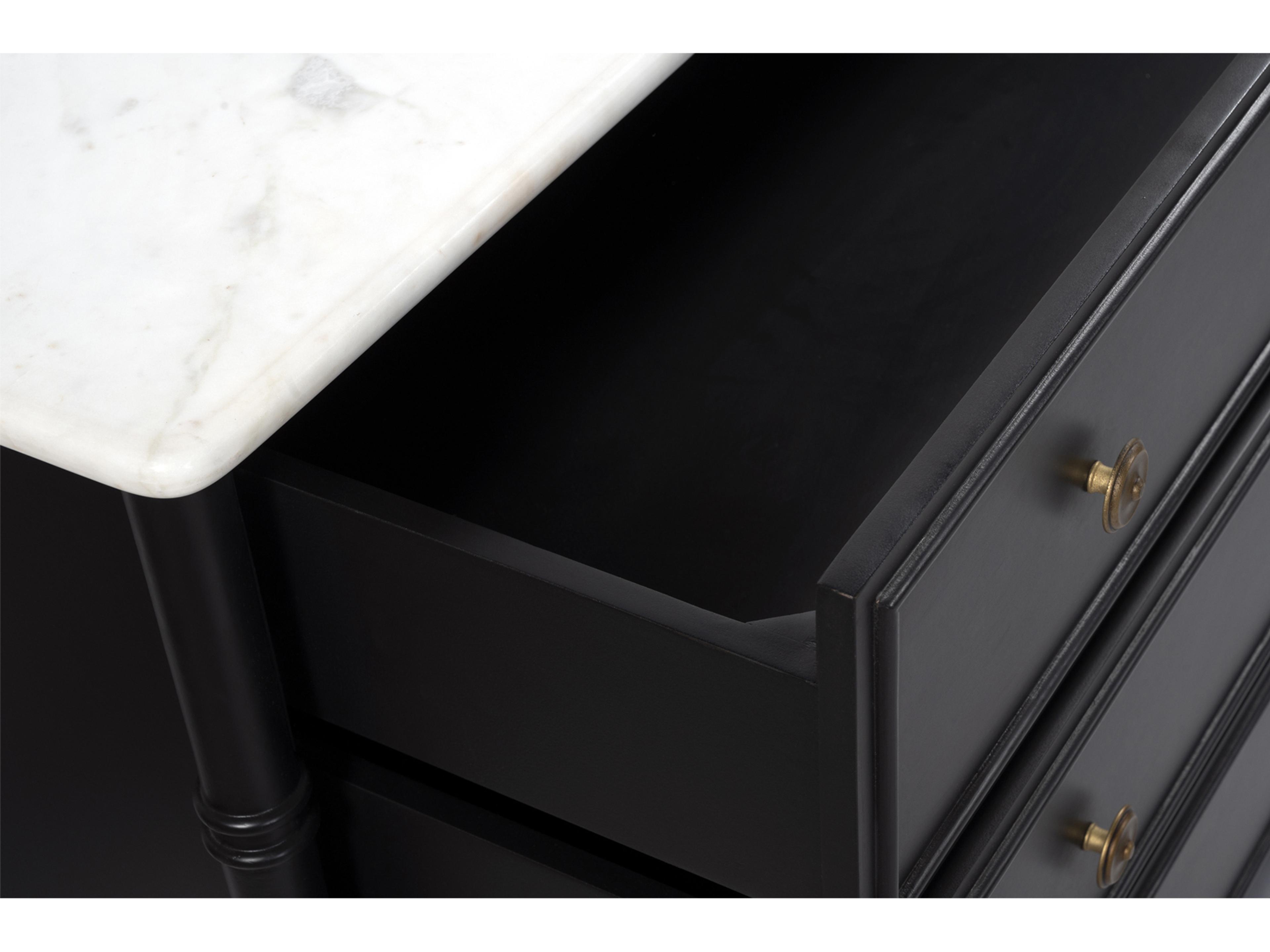 Moe's Home Eleanor 6 Drawer Dresser Black