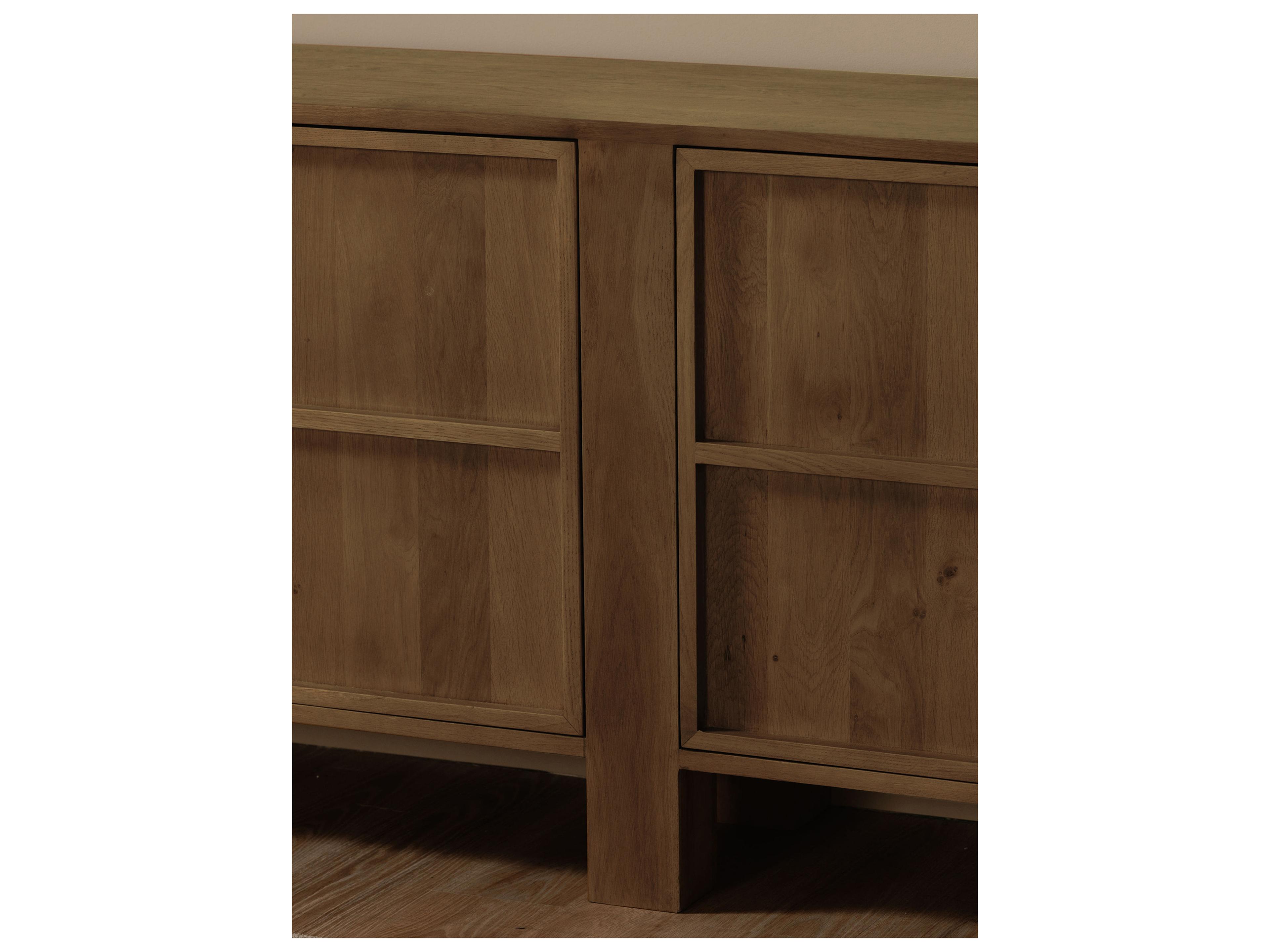 Moe's Home Henley 74" Oak Wood Sideboard